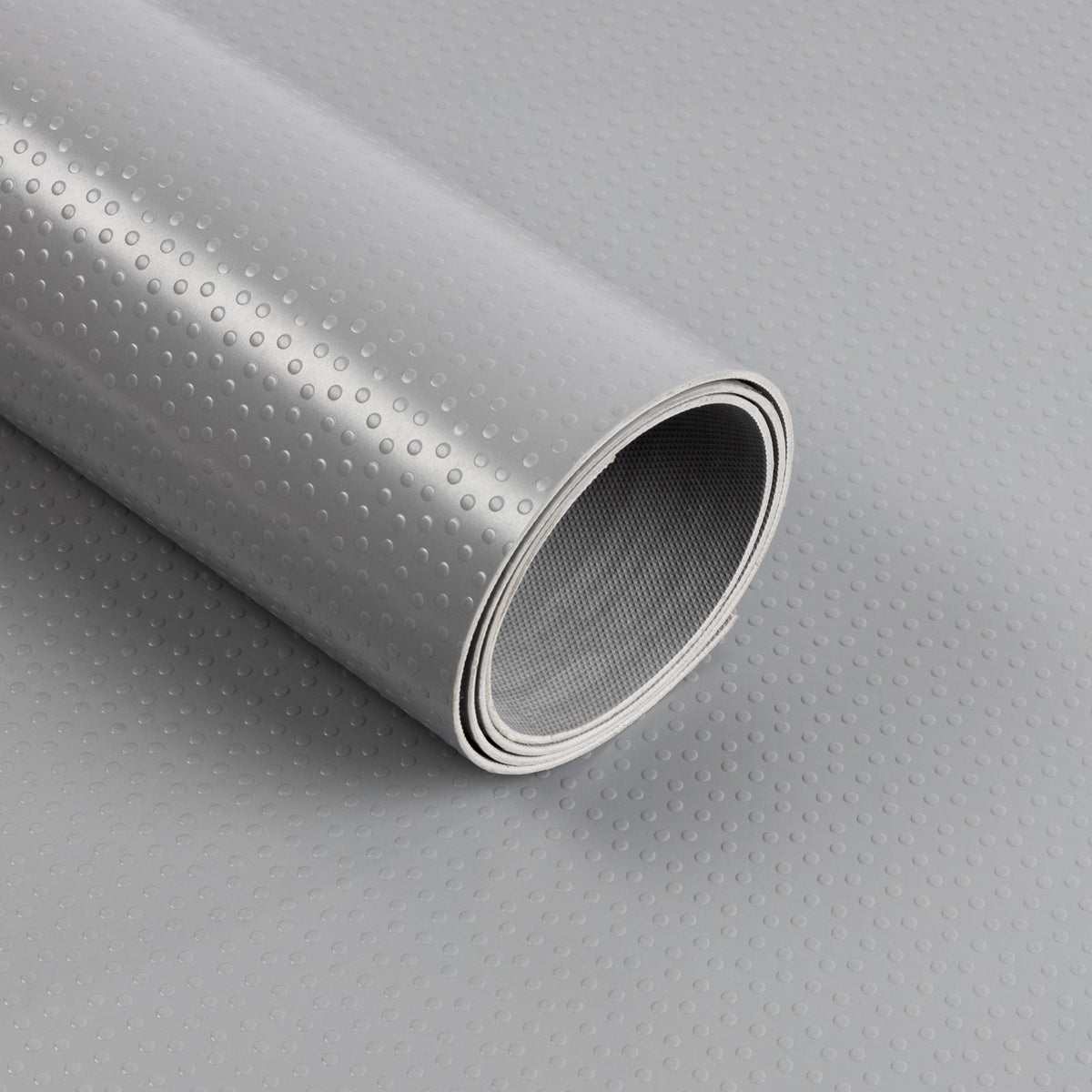 ✂ PVC Vinyl Flooring | Dots | Grey | Thickness: 2 mm