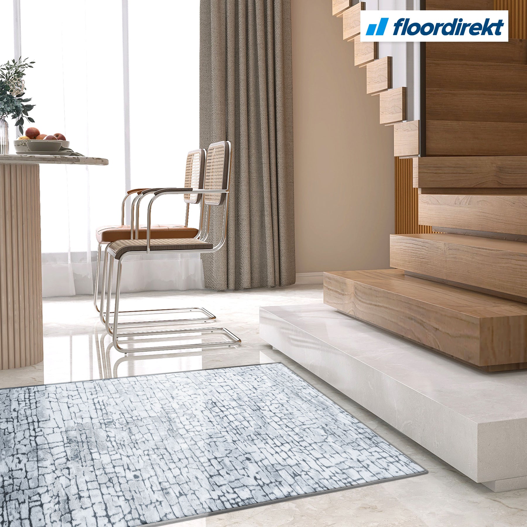 Made-To-Measure Carpet Runner | Aqua | Multi-Runner | Modern Living Rug
