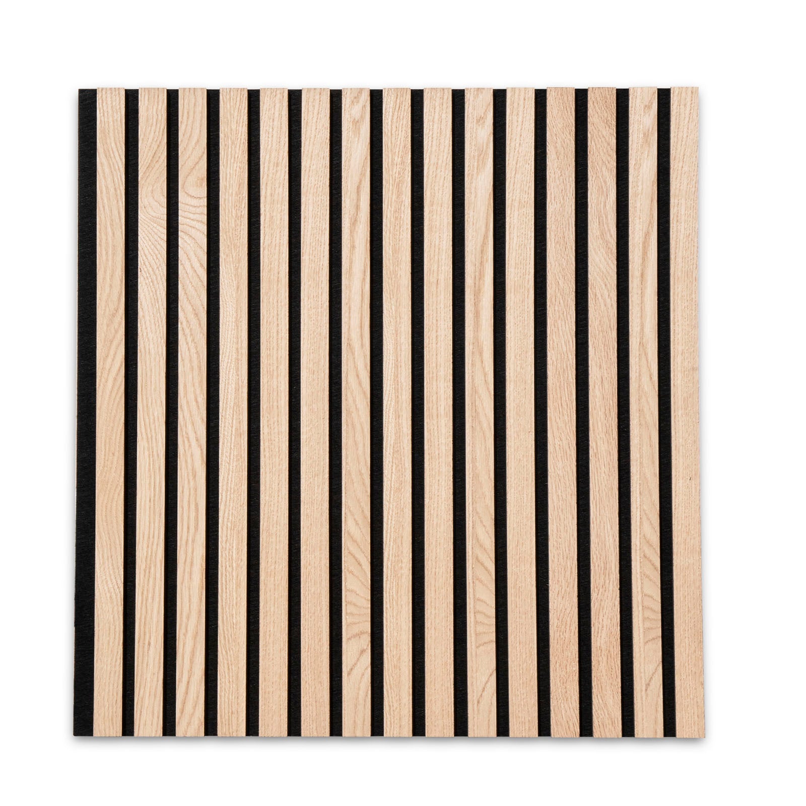 Wood-look acoustic panels | Timeless design for pleasant room acoustics | Available in 3 designs and 2 sizes
