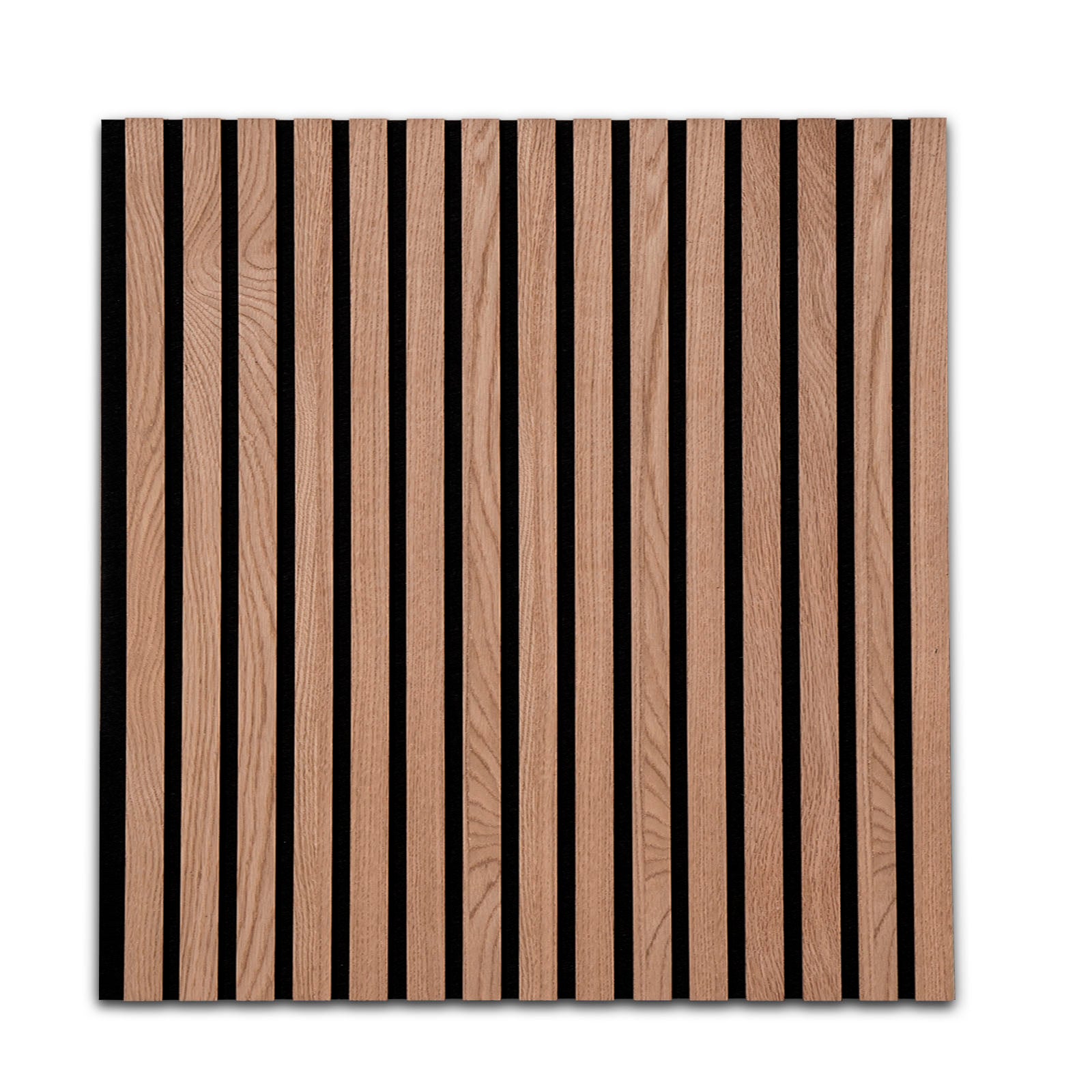 Wood-look acoustic panels | Timeless design for pleasant room acoustics | Available in 3 designs and 2 sizes