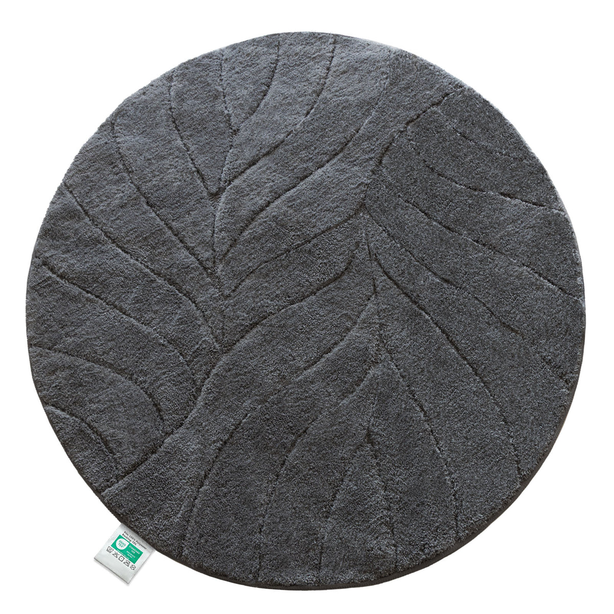 Bath mat | Maris | Bath mat in round | Soft microfibre, non-slip & suitable for underfloor heating