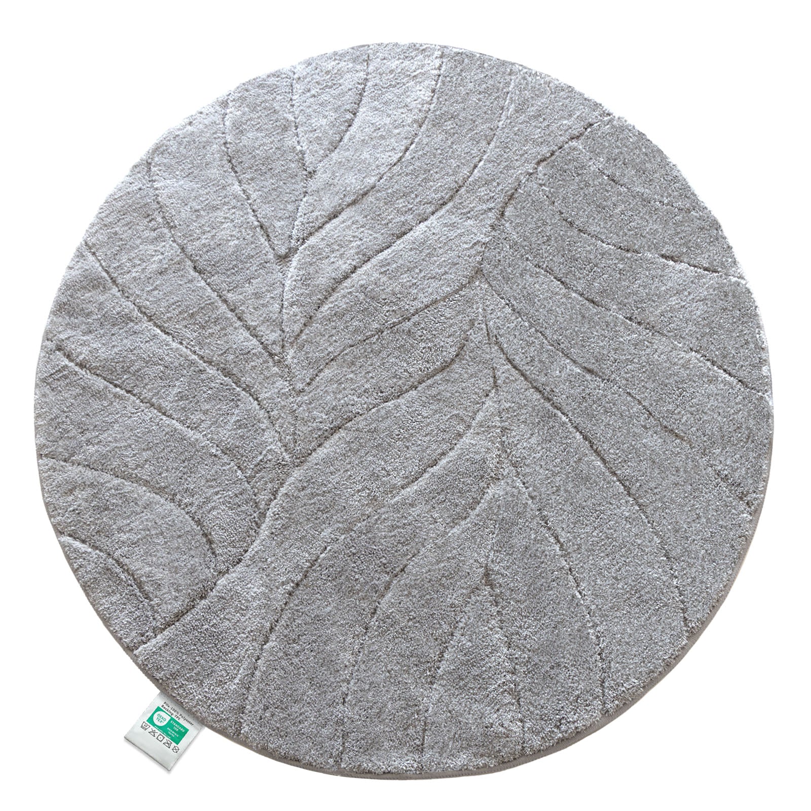 Bath mat | Maris | Bath mat in round | Soft microfibre, non-slip & suitable for underfloor heating