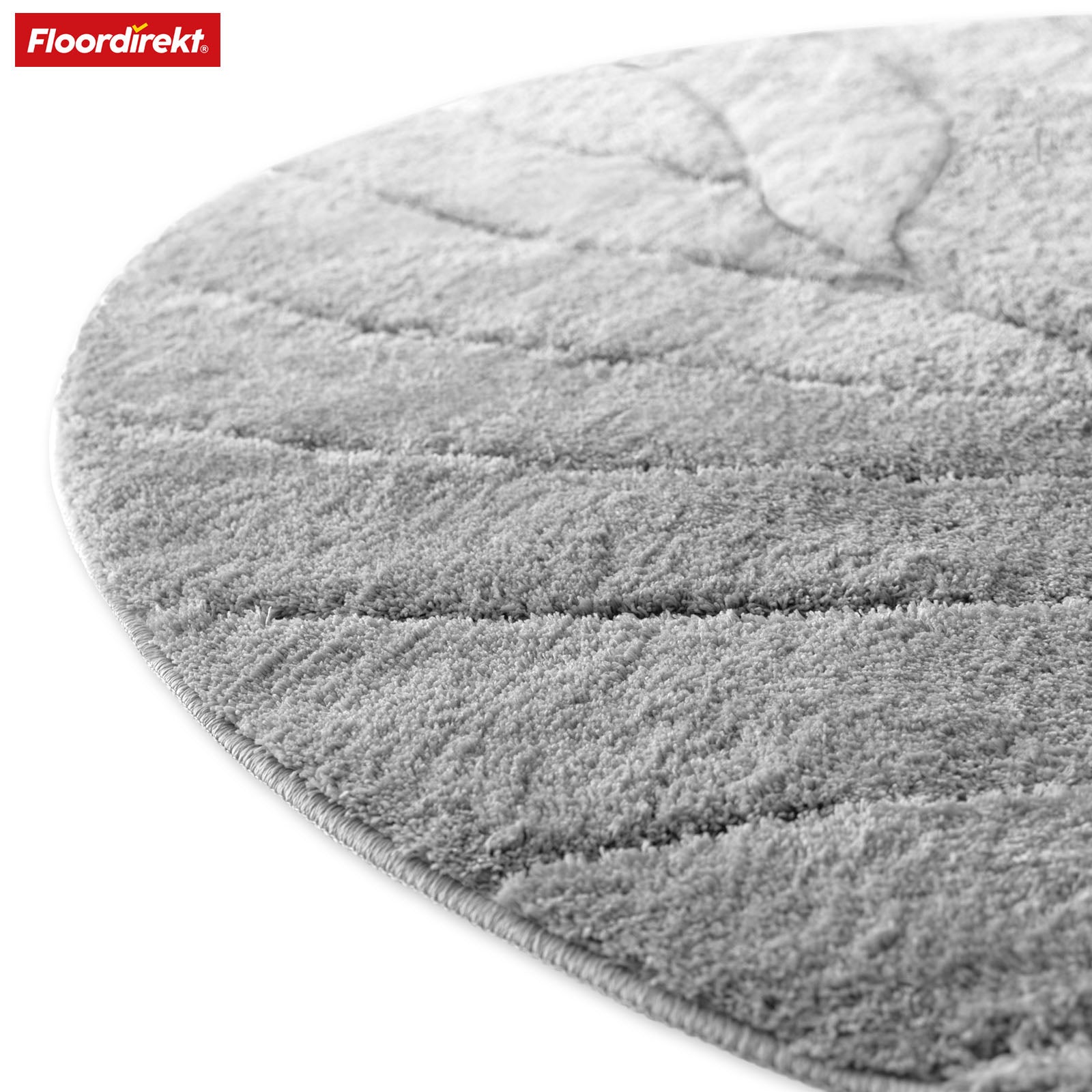 Bath mat | Maris | Bath mat in round | Soft microfibre, non-slip & suitable for underfloor heating