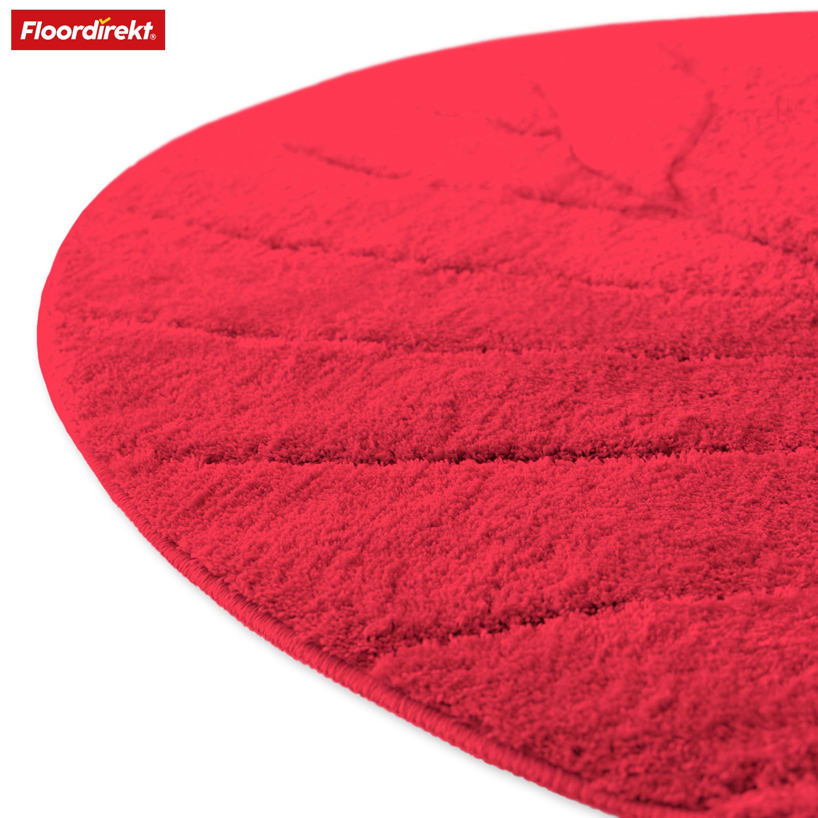 Bath mat | Maris | Bath mat in round | Soft microfibre, non-slip & suitable for underfloor heating