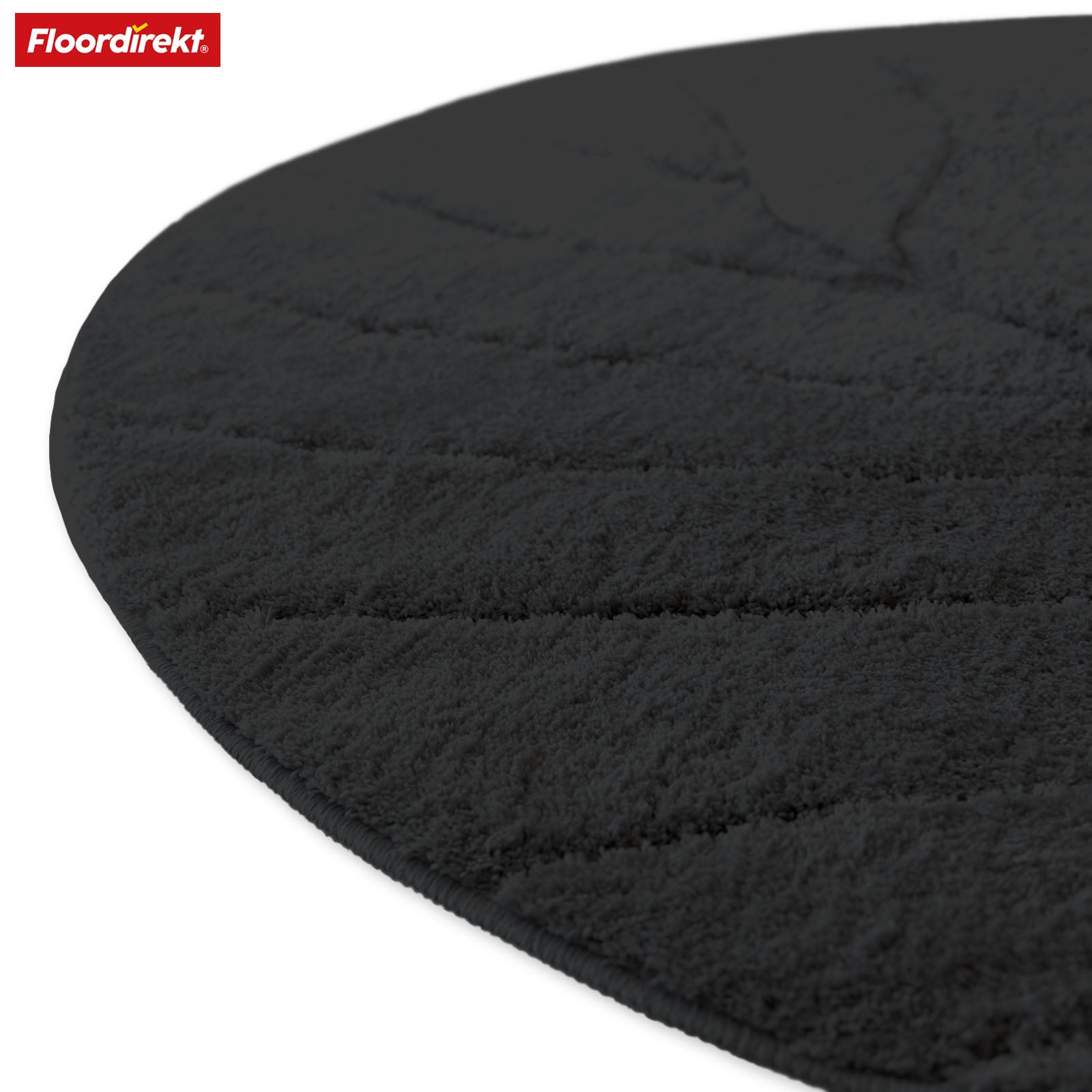 Bath mat | Maris | Bath mat in round | Soft microfibre, non-slip & suitable for underfloor heating