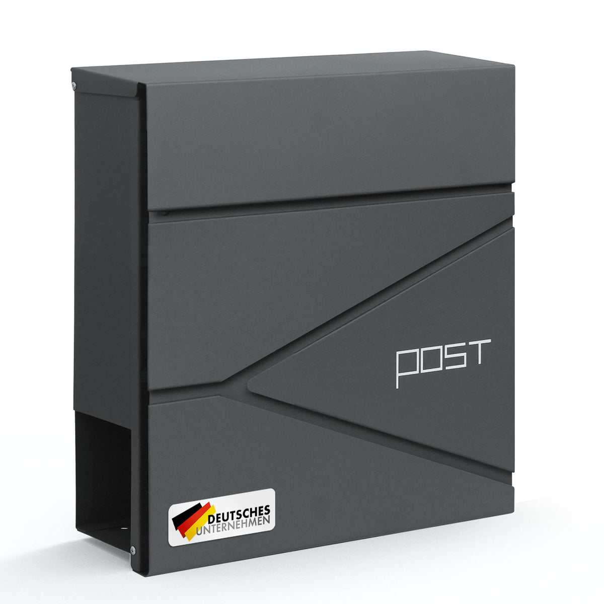 Letter box | Armand | Weatherproof steel letter box with C4 slot and newspaper compartment