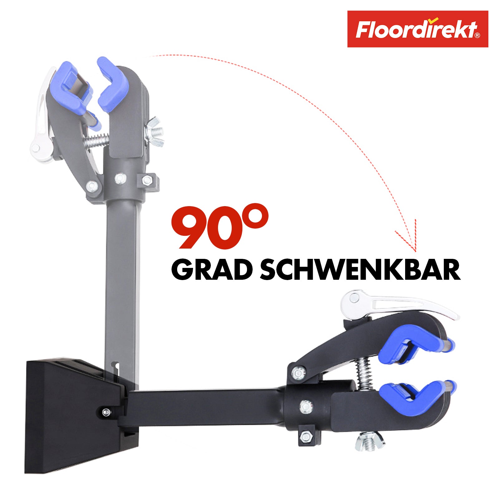 Bicycle wall mount | Levin | Compatible with most bicycle frames | Load capacity up to 20 kg
