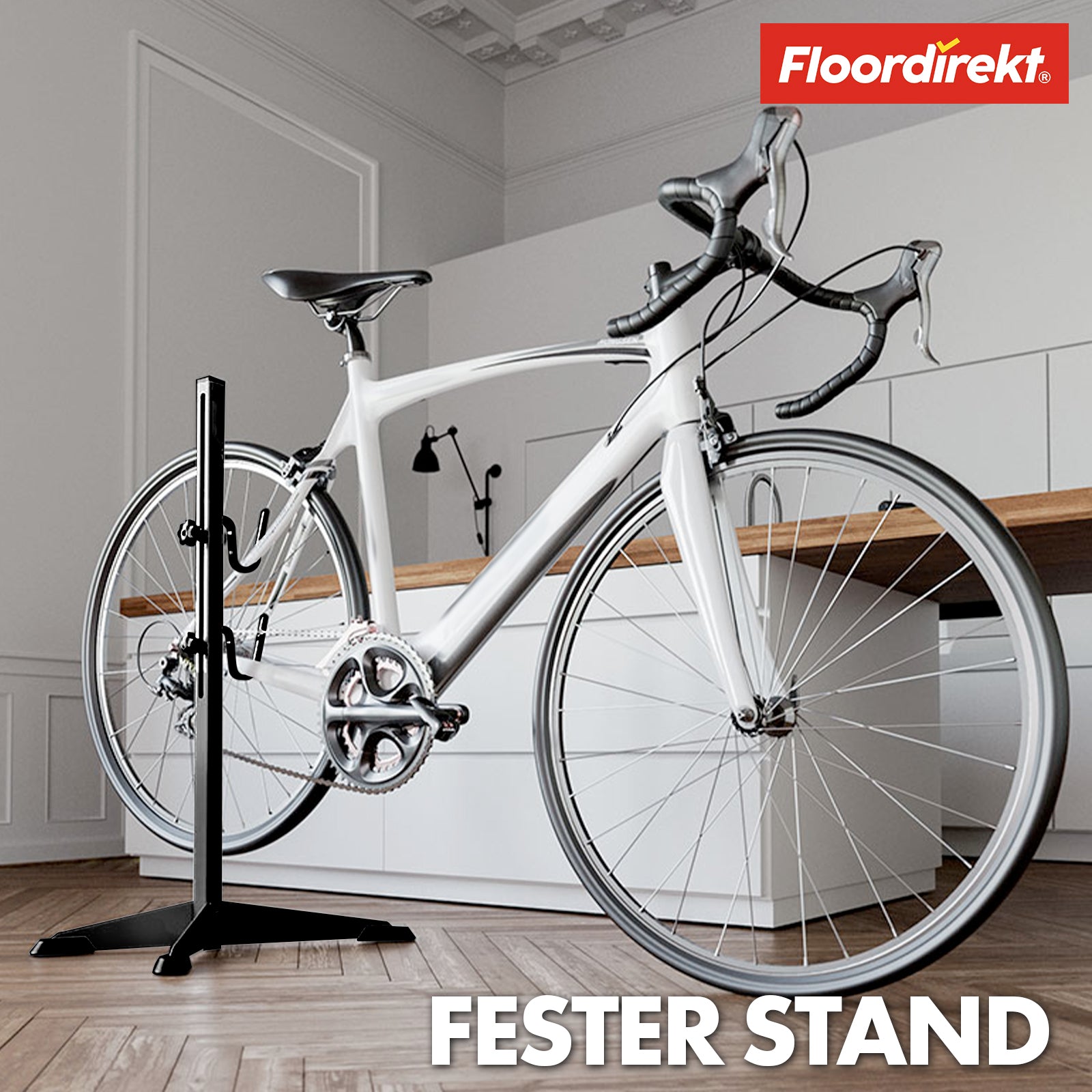 Bike Parking Stand | Leon | Durable and Adjustable Stand for Rear Fork | Versatile Use