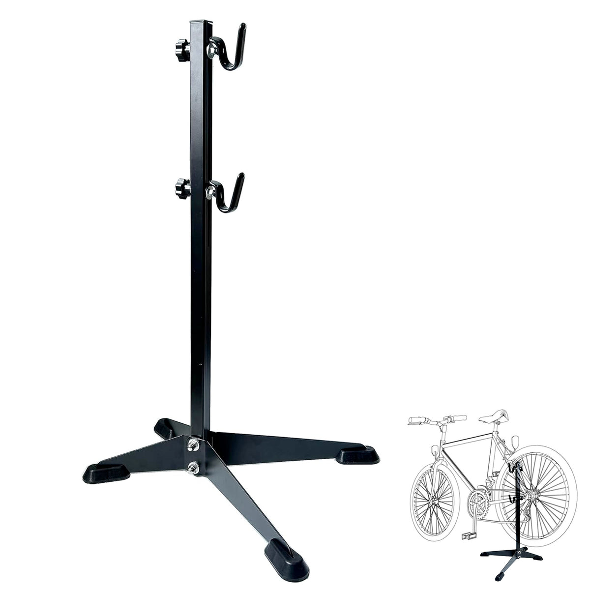 Bike Parking Stand | Leon | Durable and Adjustable Stand for Rear Fork | Versatile Use