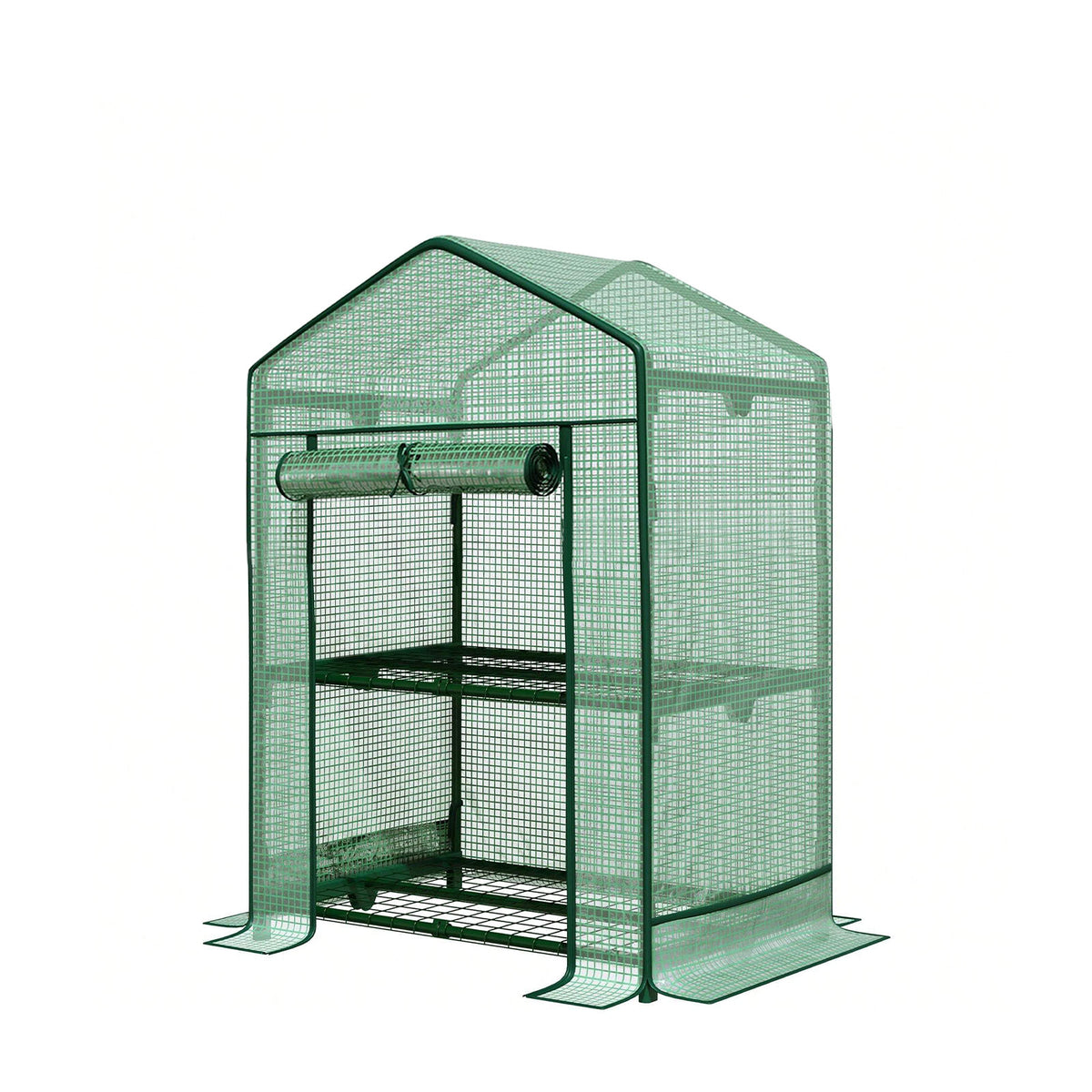 Greenhouse | Bloom | Weather-resistant greenhouse with robust steel frame | Compact plant house with a choice of 2, 3 or 4 shelves