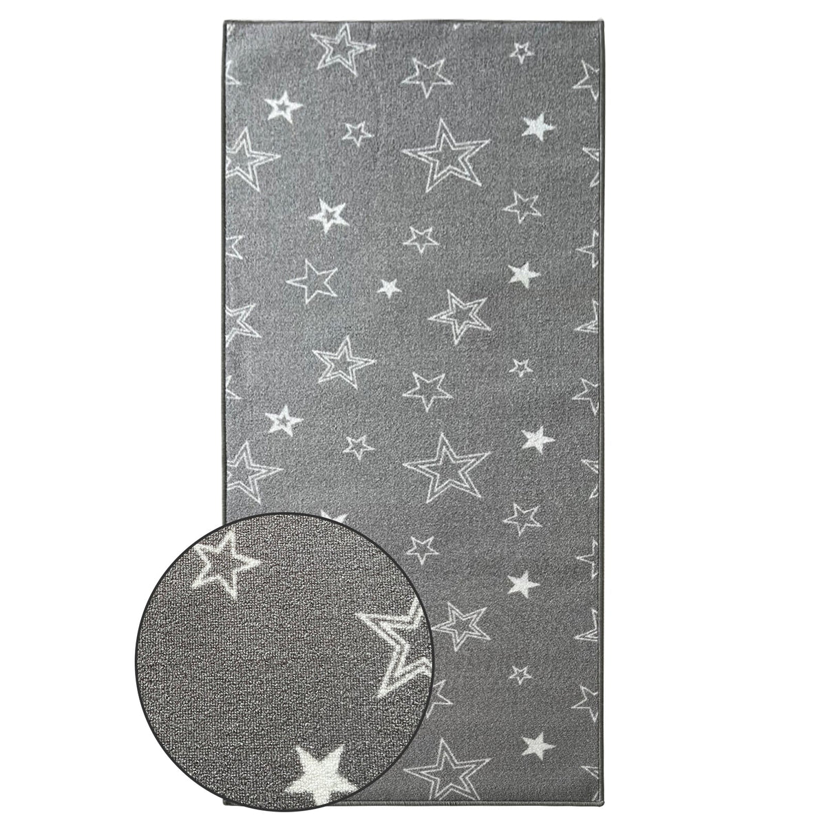✂ Carpet runner Dots&Stars | Children's carpet for boys and girls | Robust and easy-care | In two designs