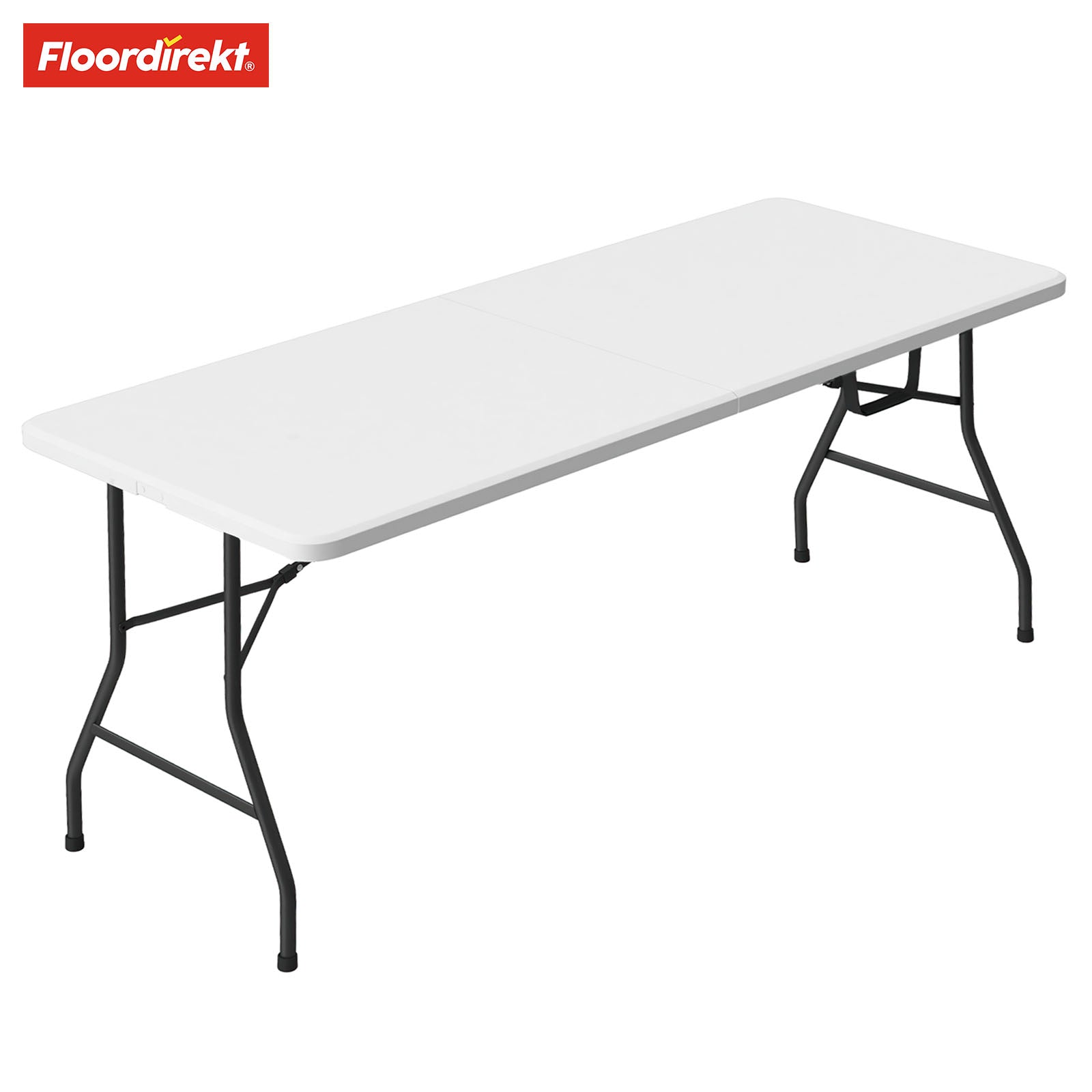 Folding table | Akita | Durable and weatherproof table for home, garden and camping | 183 x 76 cm