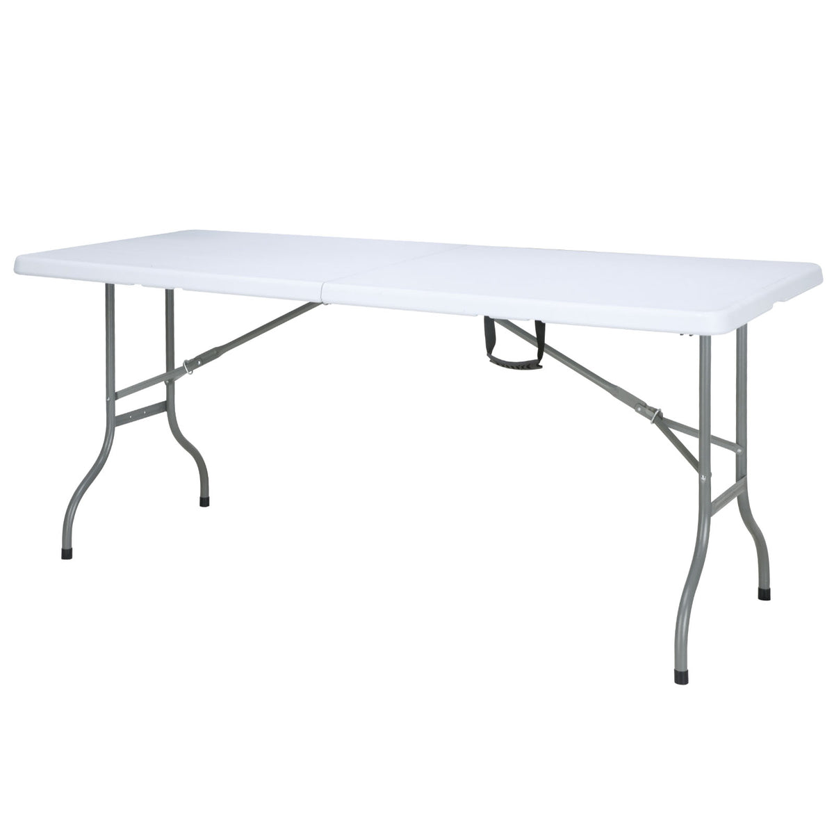 Folding table | Akita | Durable and weatherproof table for home, garden and camping | 183 x 76 cm