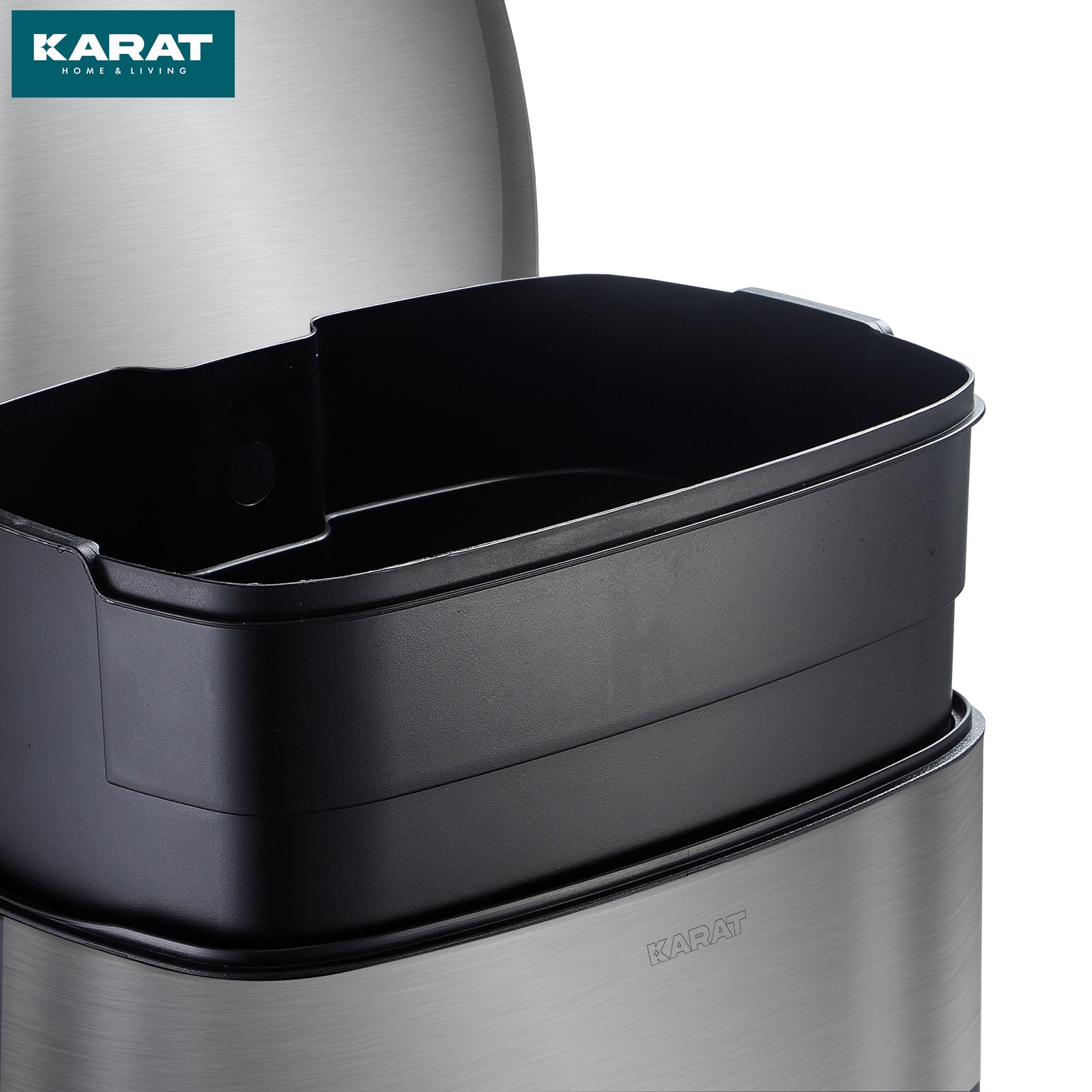 Waste Bin | Dustin | Stainless Steel | With Automatic Closure | 30 - 50 Litres