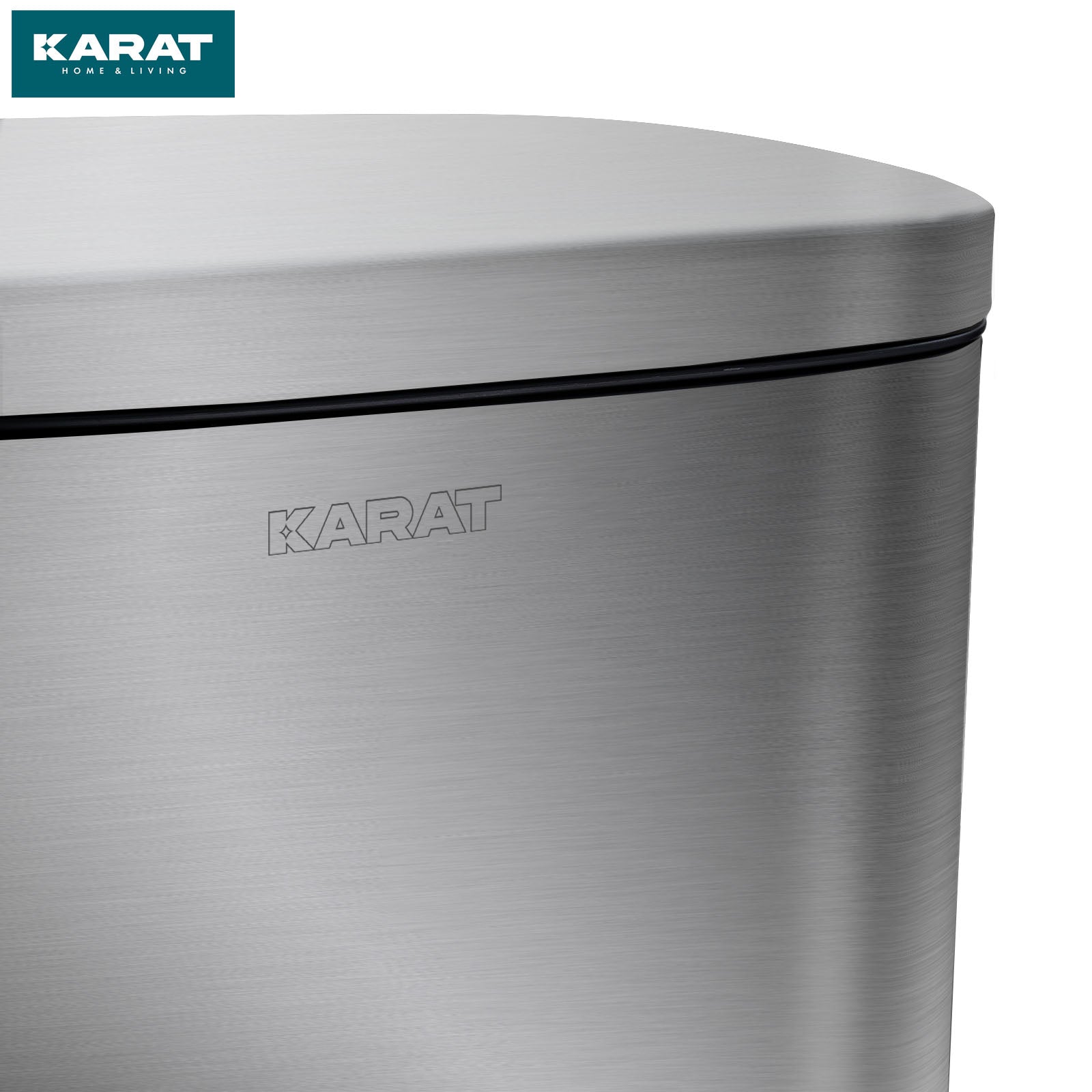Waste Bin | Dustin | Stainless Steel | With Automatic Closure | 30 - 50 Litres