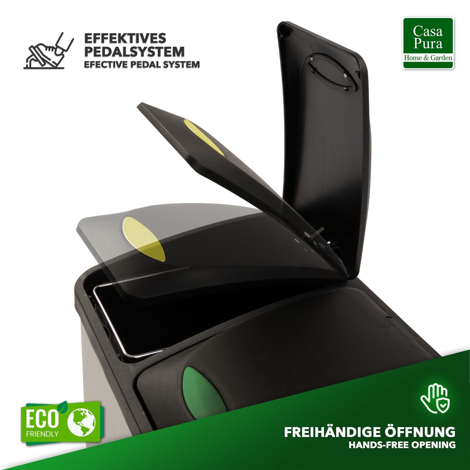 A2_fd-31021 | 3 x 8 liters - 24 liters (Incl. garbage bags)