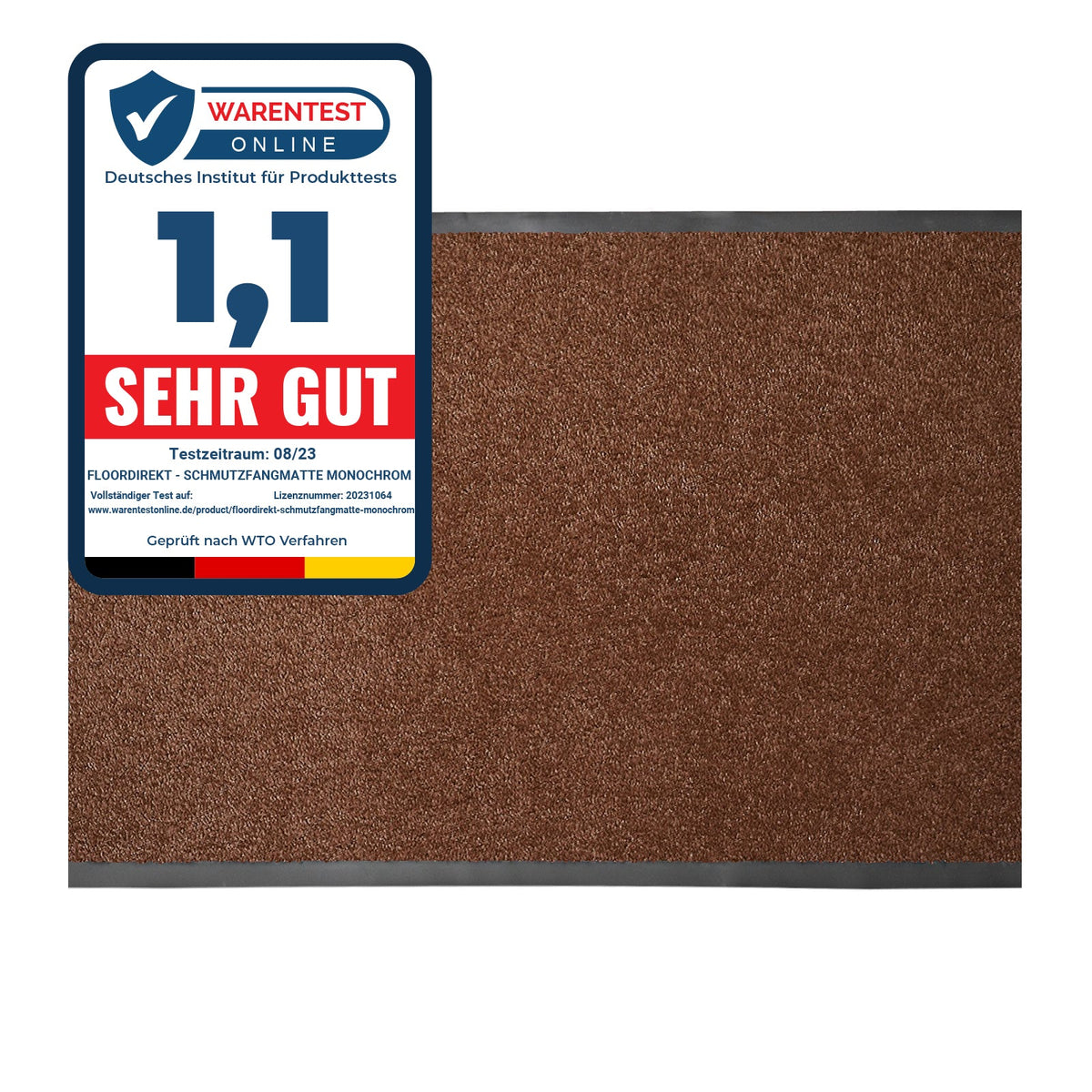 ✂ Dirt Trapper Entrance Floor Mat | Monochrome | Brilliant Colours | For Indoor & Outdoor