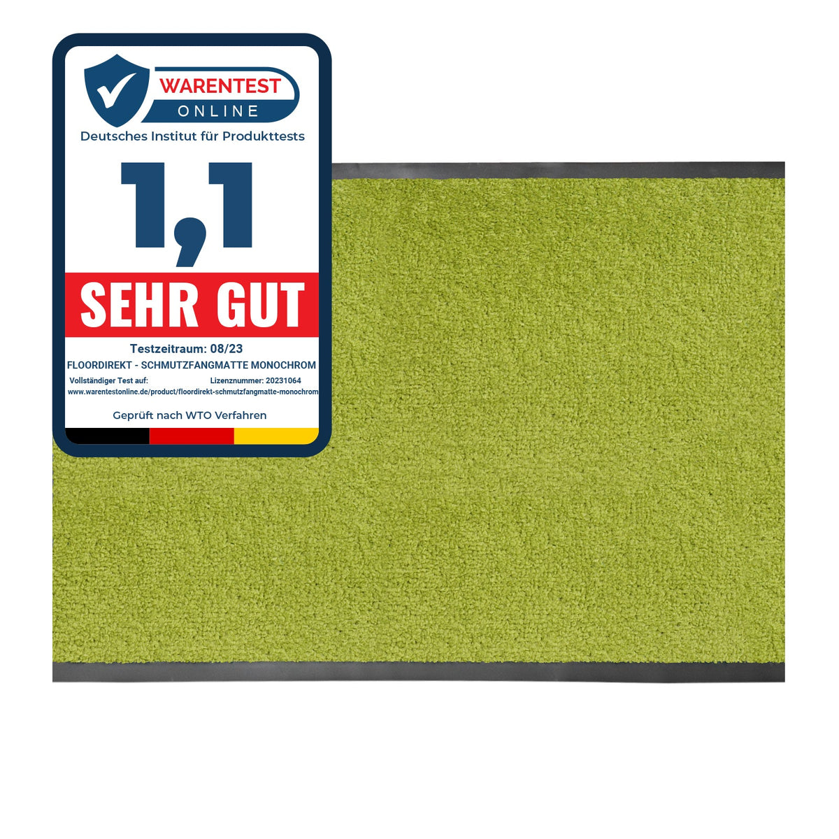 ✂ Dirt Trapper Entrance Floor Mat | Monochrome | Brilliant Colours | For Indoor & Outdoor