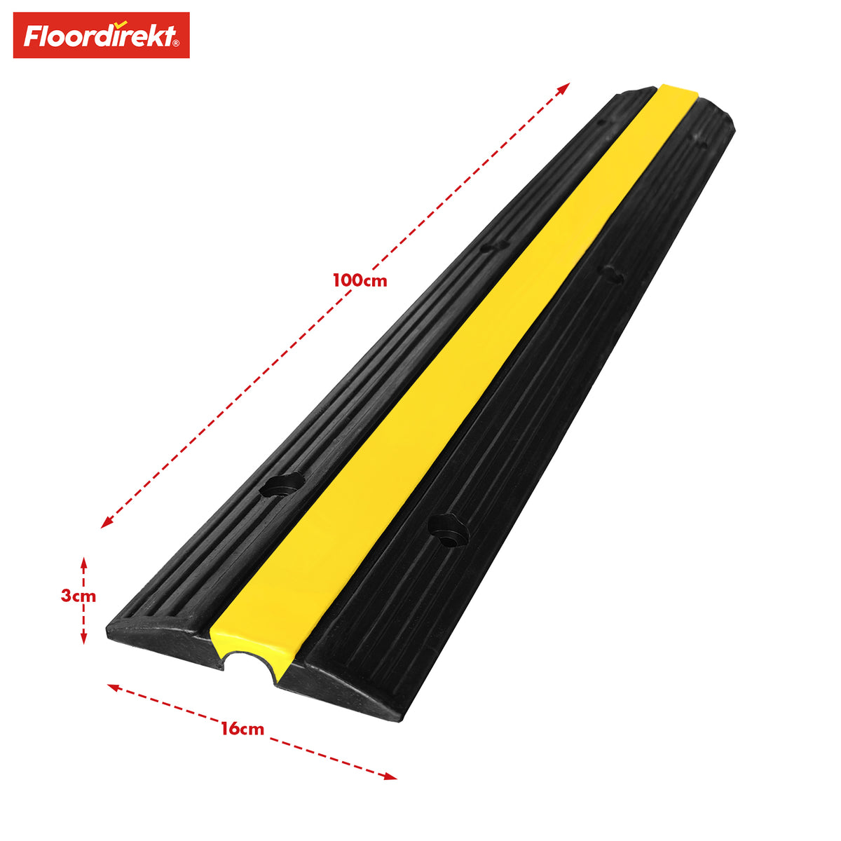 Cable bridge | Vesuv | High-quality rubber bridge for secure cable routing and increased visibility