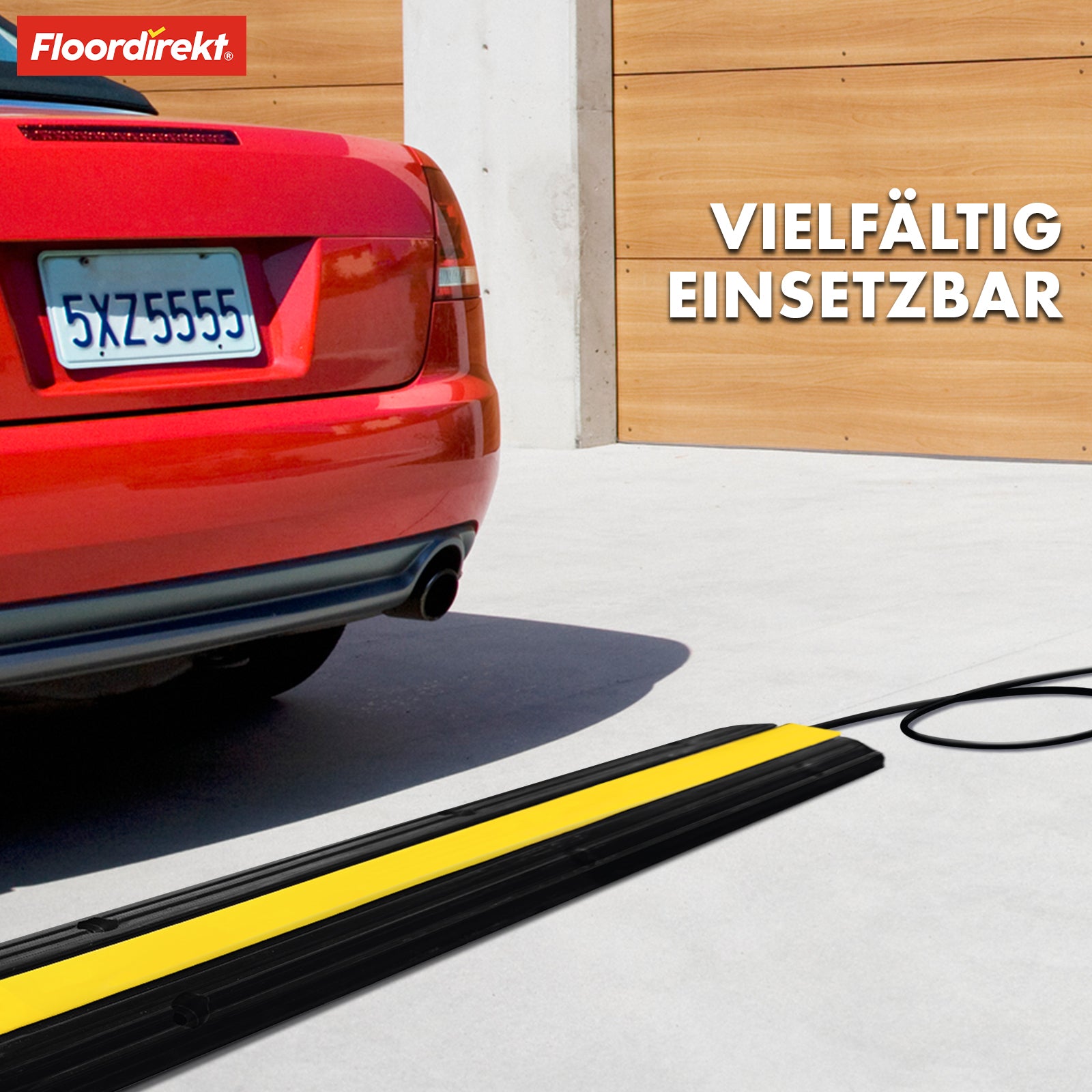 Cable bridge | Vesuv | High-quality rubber bridge for secure cable routing and increased visibility