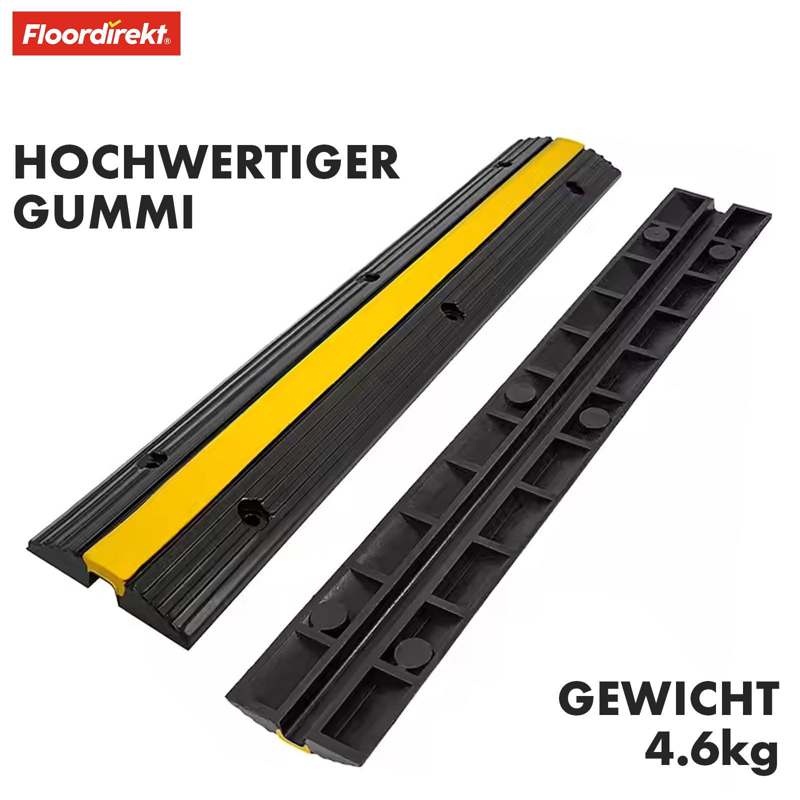 Cable bridge | Vesuv | High-quality rubber bridge for secure cable routing and increased visibility
