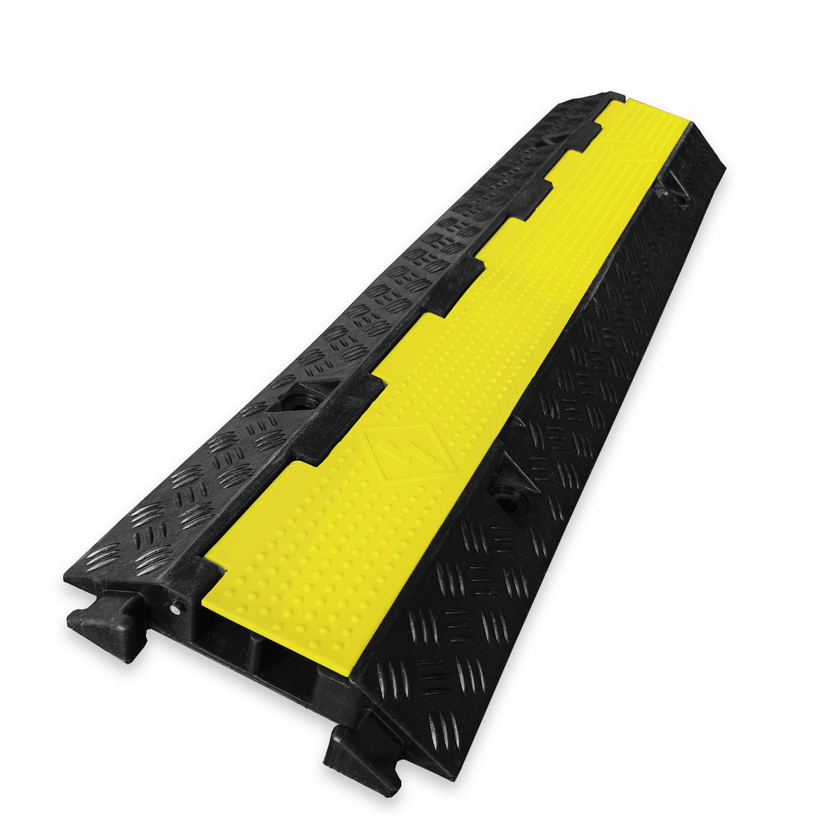 Cable bridge | Peak | Sturdy rubber bridge with 2 cable ducts and extension option for secure protection