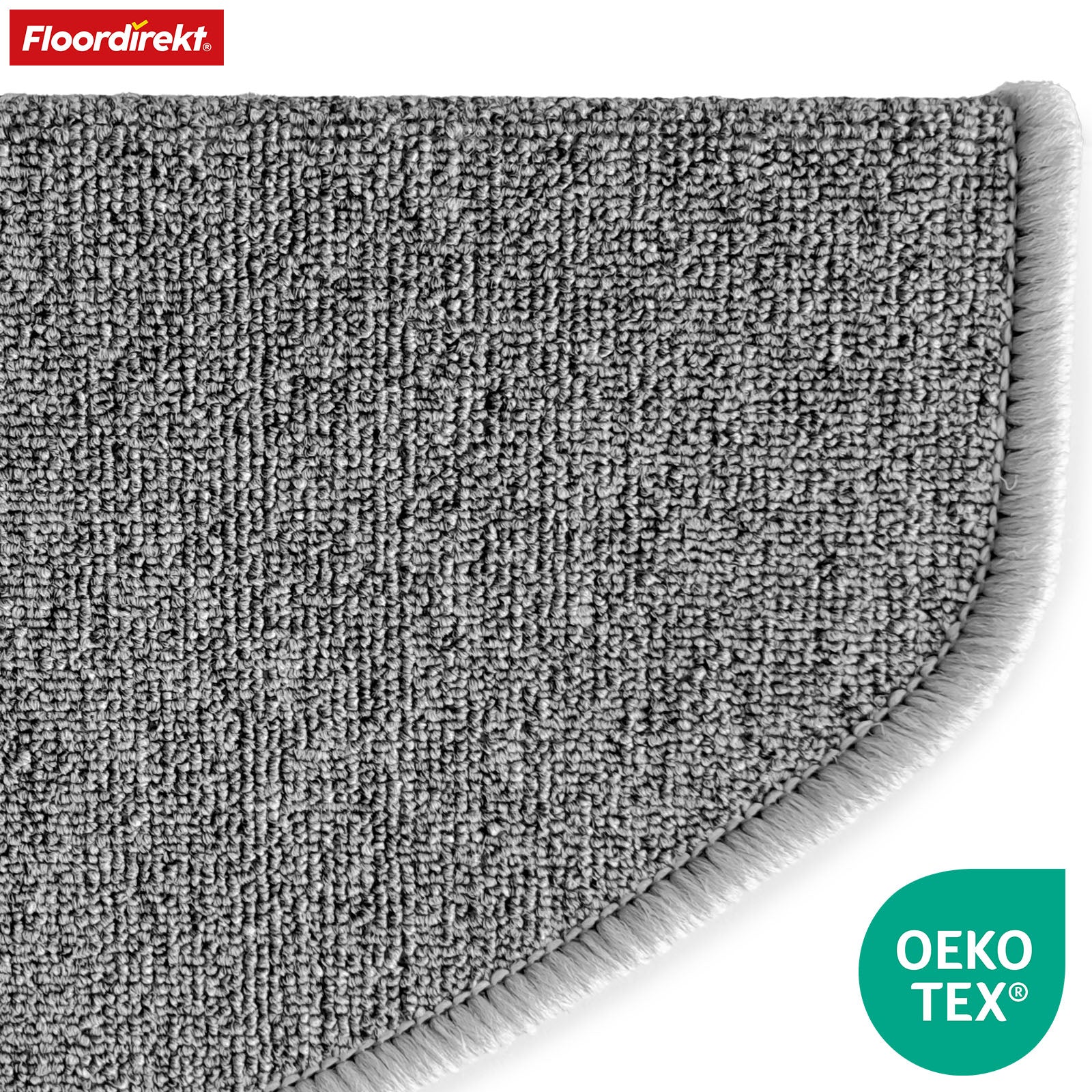 Step mat | London Pro | Modern design | Non-slip & easy to clean | Half-round