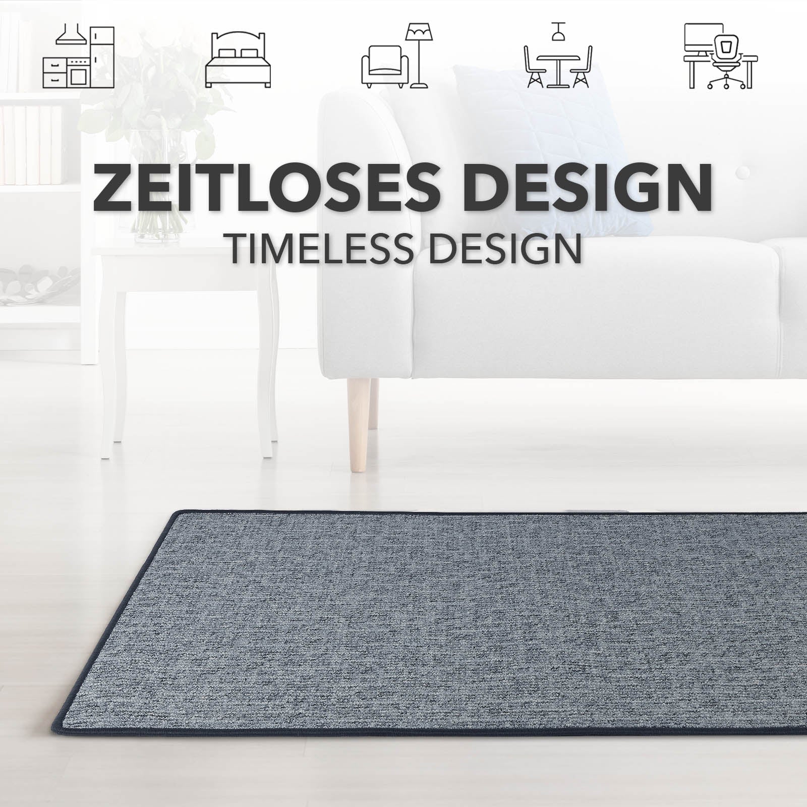 Customised Carpet Runner Mat | Alto | Loop Pile | For All Living Spaces