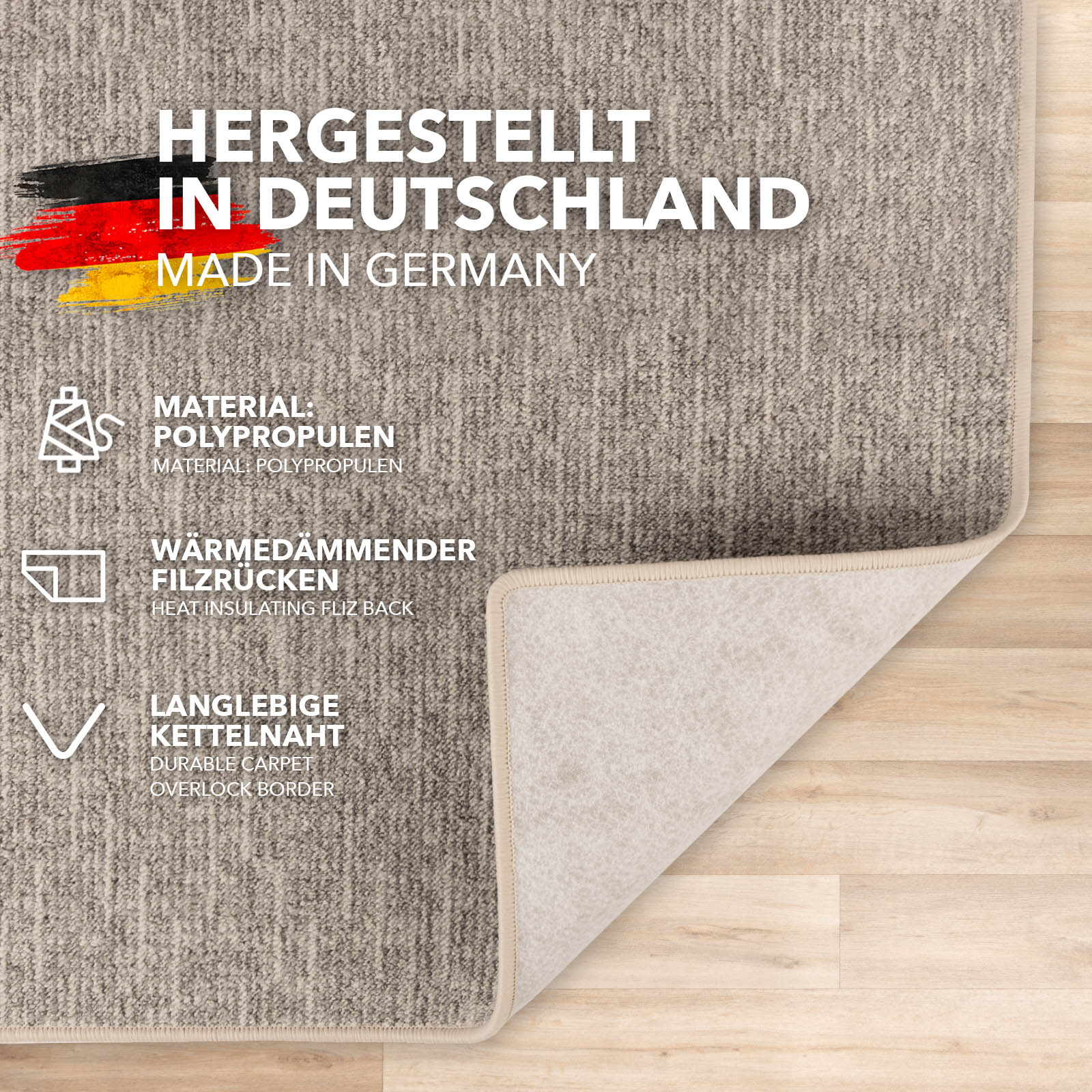 Customised Carpet Runner Mat | Alto | Loop Pile | For All Living Spaces