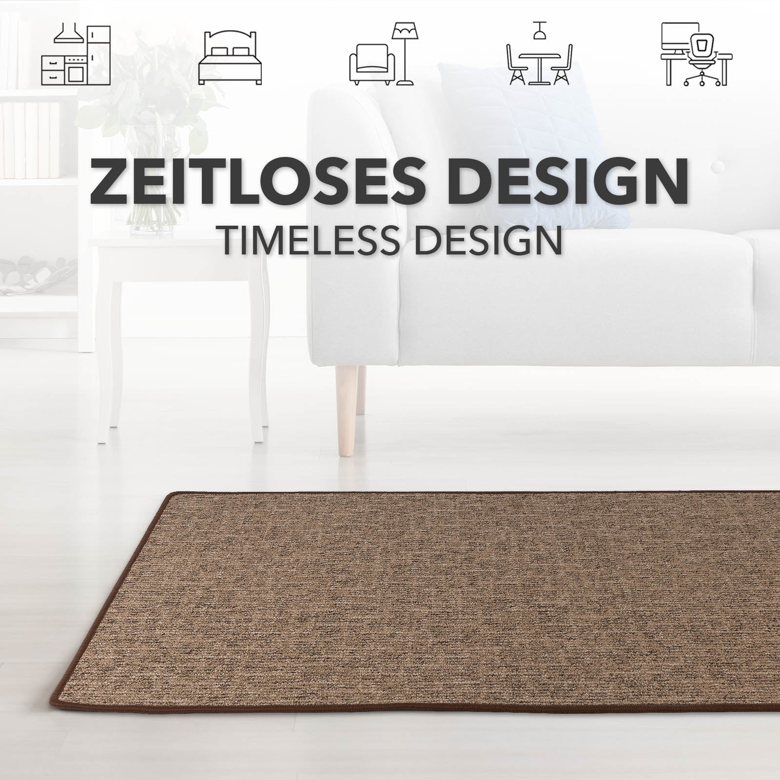 Customised Carpet Runner Mat | Alto | Loop Pile | For All Living Spaces