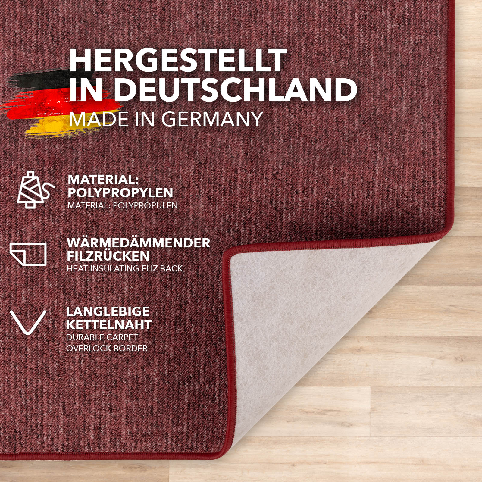 Customised Carpet Runner Mat | Alto | Loop Pile | For All Living Spaces