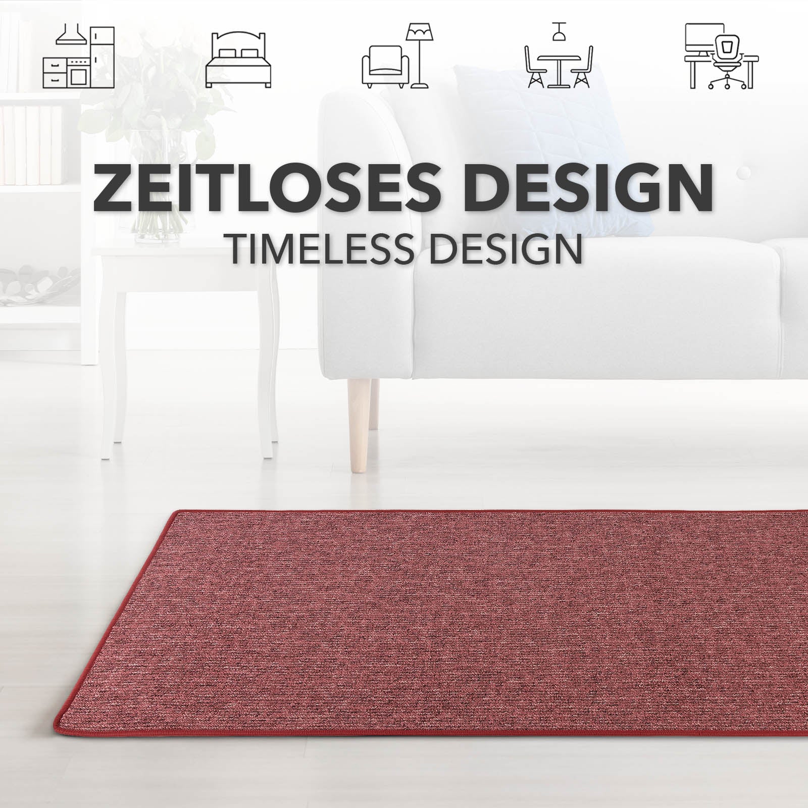 Customised Carpet Runner Mat | Alto | Loop Pile | For All Living Spaces