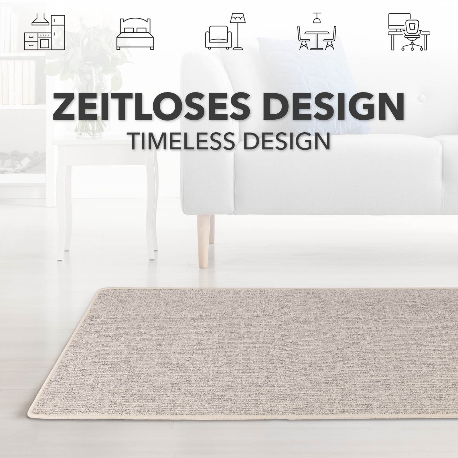 Customised Carpet Runner Mat | Alto | Loop Pile | For All Living Spaces