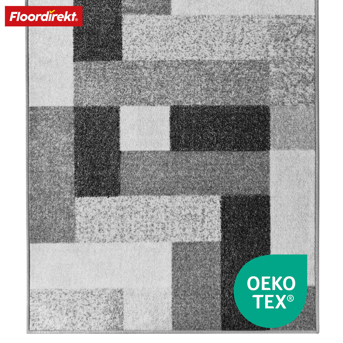 Made-to-measure carpet runner | New York | Anti-slip with gel backing | Modern design in various colours