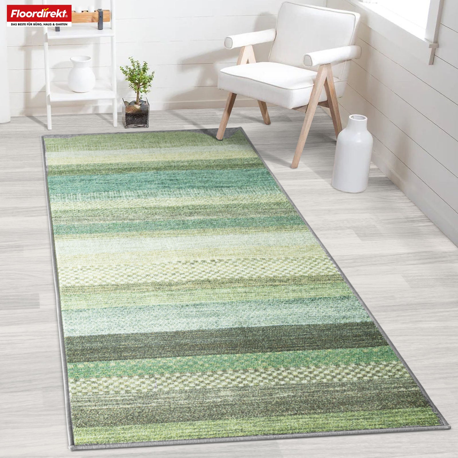 Made-to-measure carpet runner | Naxos | Non-slip, hard-wearing & easy-care | Many colour variants in a modern style