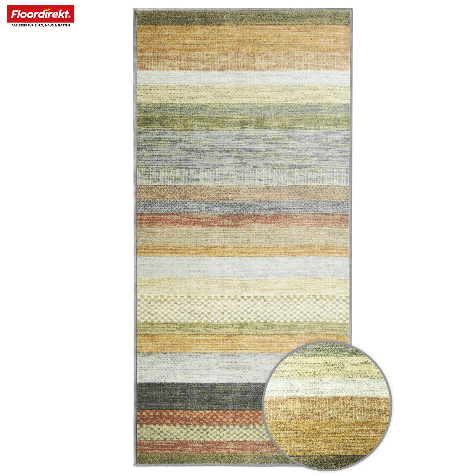 Made-to-measure carpet runner | Naxos | Non-slip, hard-wearing & easy-care | Many colour variants in a modern style