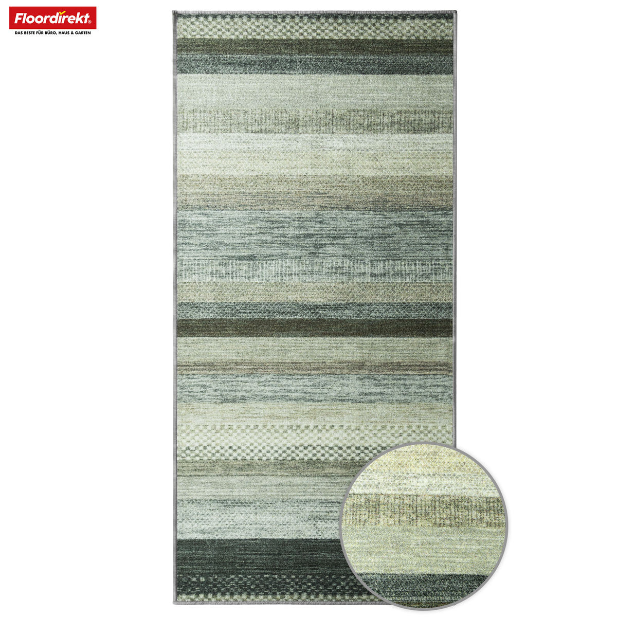 Made-to-measure carpet runner | Naxos | Non-slip, hard-wearing & easy-care | Many colour variants in a modern style