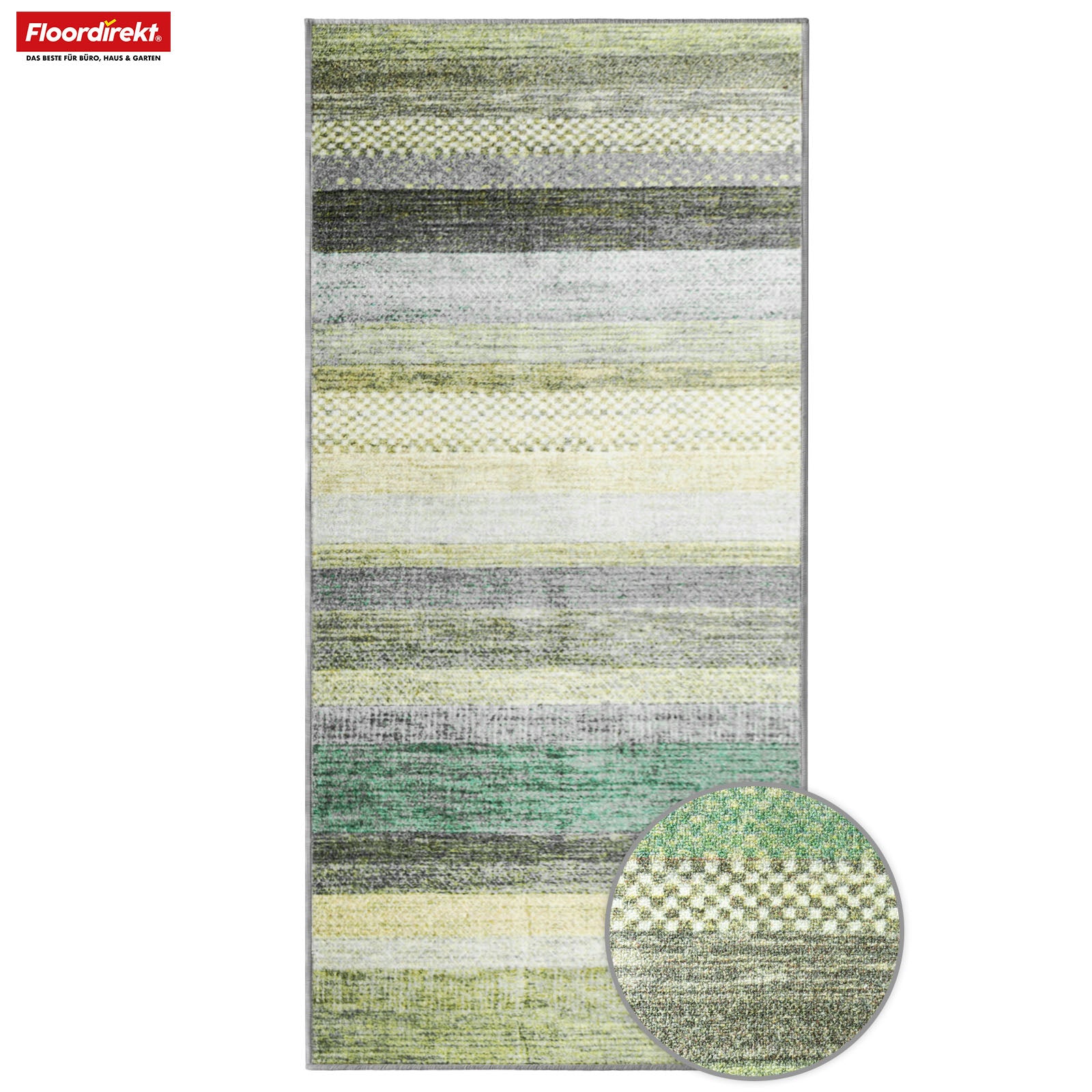Made-to-measure carpet runner | Naxos | Non-slip, hard-wearing & easy-care | Many colour variants in a modern style