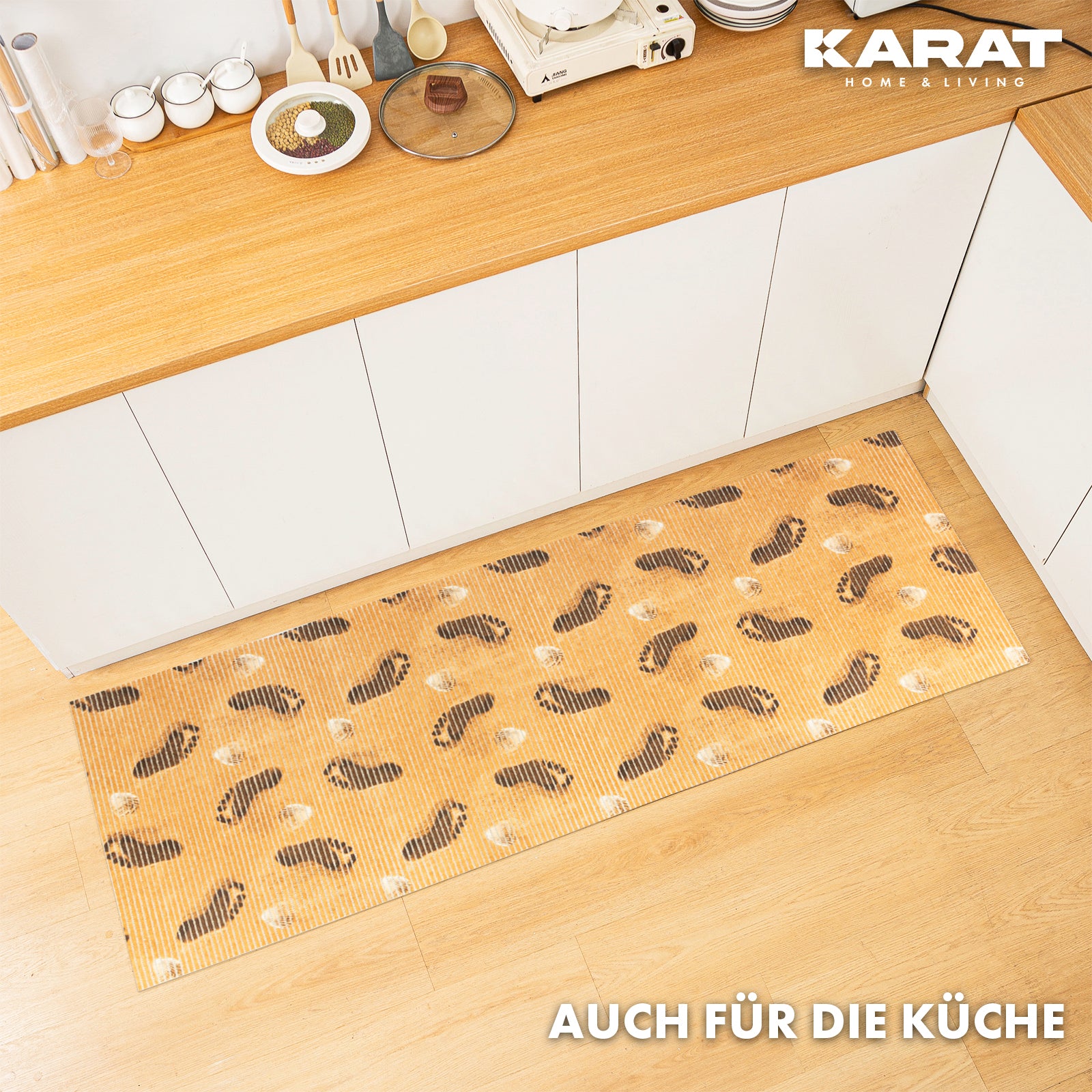 Customised soft foam bath mat | Reef | Water-repellent non-slip mat | Available in many designs