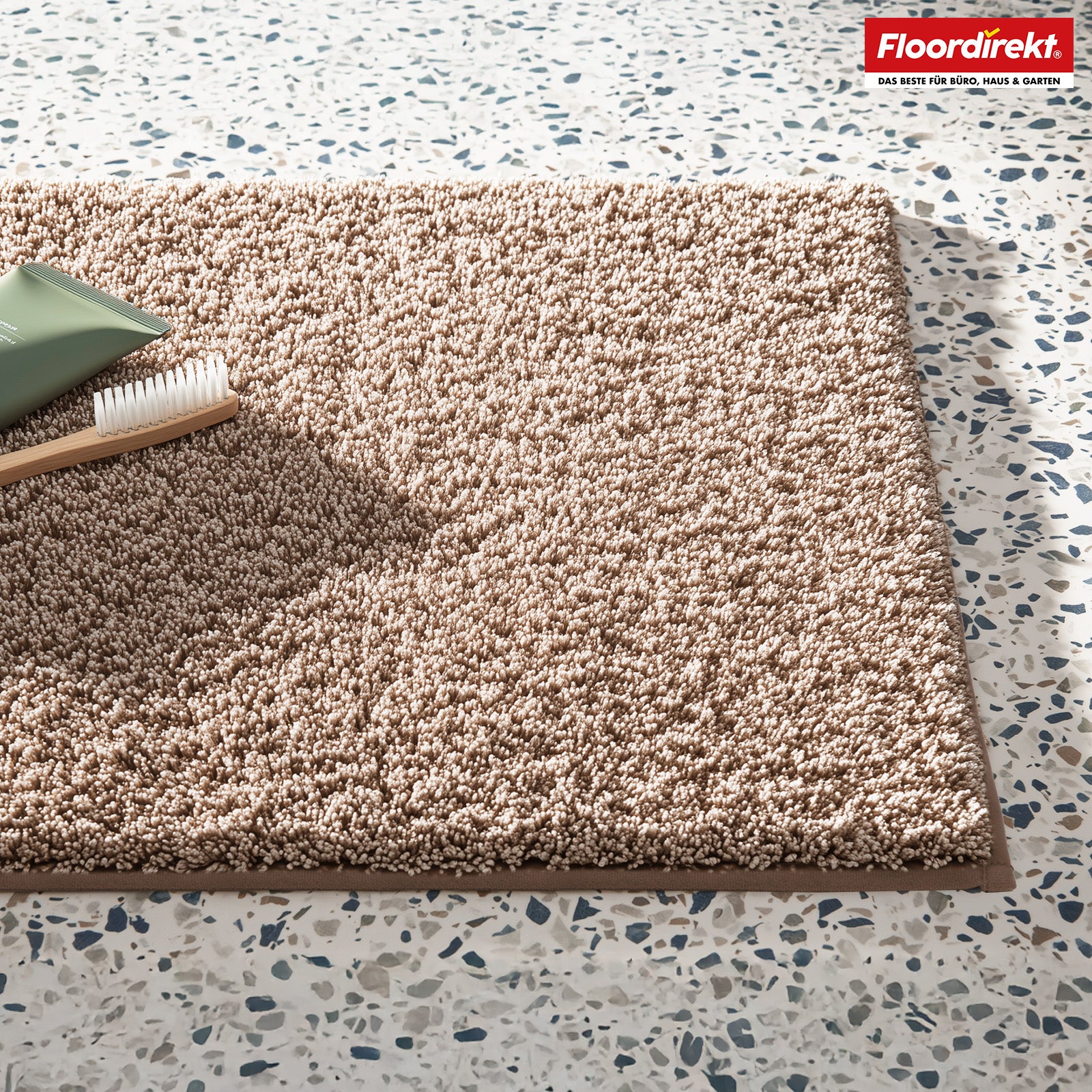 Bath mat | Nasa | Soft and durable bath mat, reinforced edges, water-absorbent and easy to clean | Available in various colours and sizes