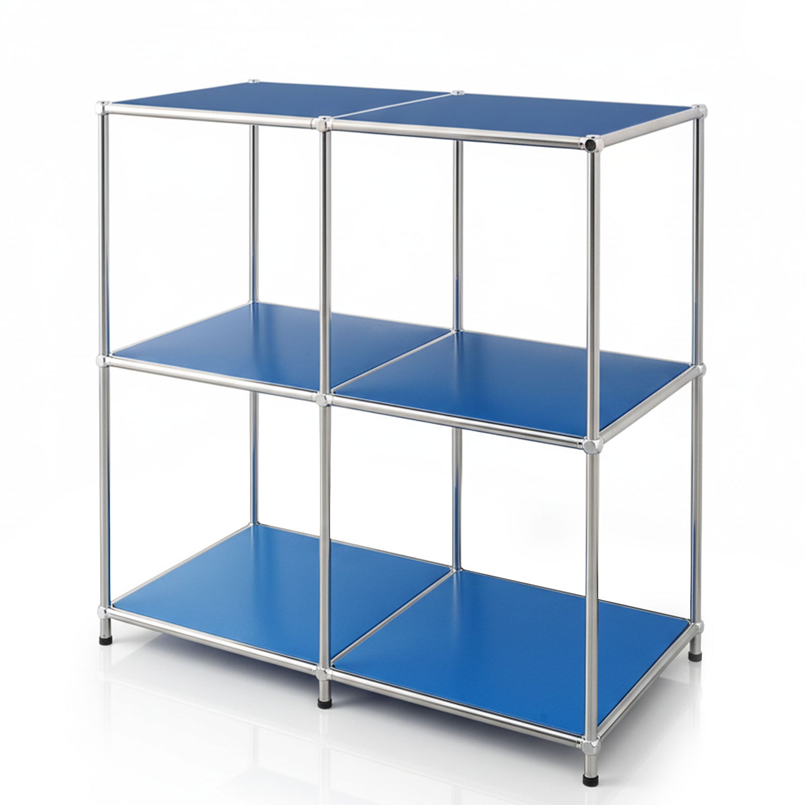 Metal shelving unit | Concept Epure MK-027 | Open 3-tier sideboard & storage shelf | Available in several colours