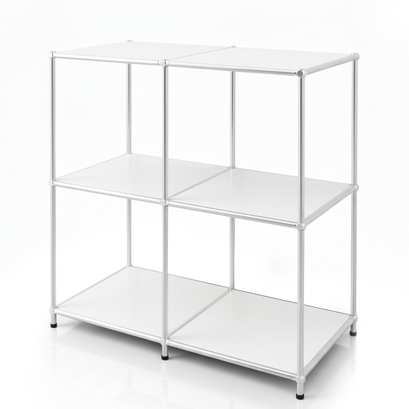 Metal shelving unit | Concept Epure MK-027 | Open 3-tier sideboard & storage shelf | Available in several colours