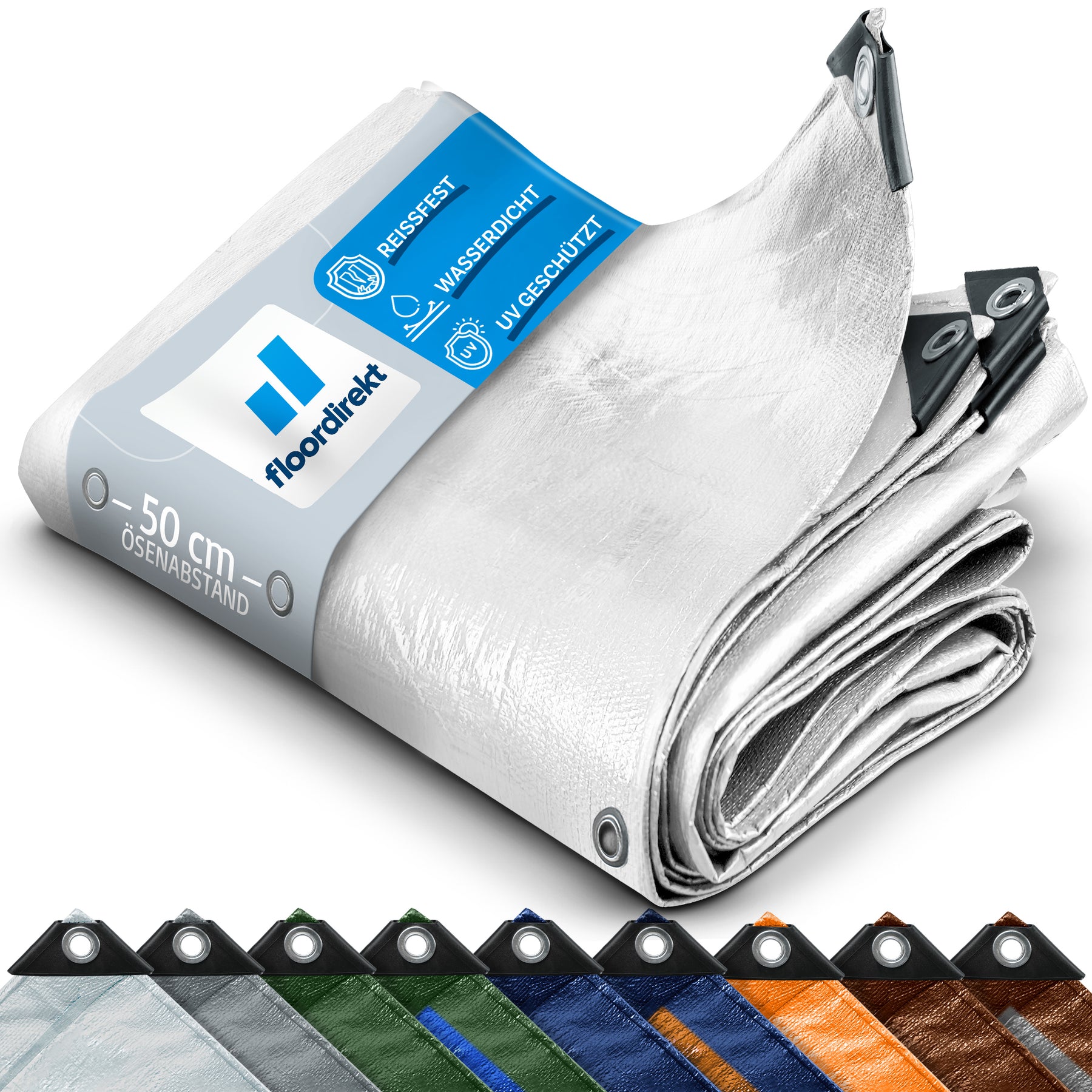 Tarpaulin | Extremely tear-resistant | Reliable protection for versatile applications | 180 g/m²