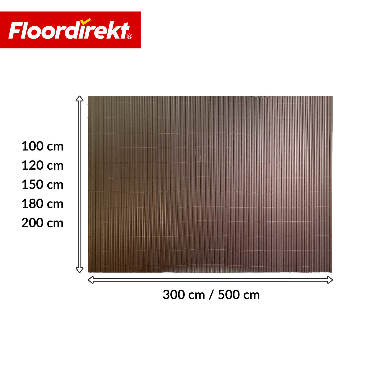 PVC Privacy Fence | Weatherproof & UV-Resistant | Balcony & Garden Privacy Screen | 4 Colors | Multiple Sizes