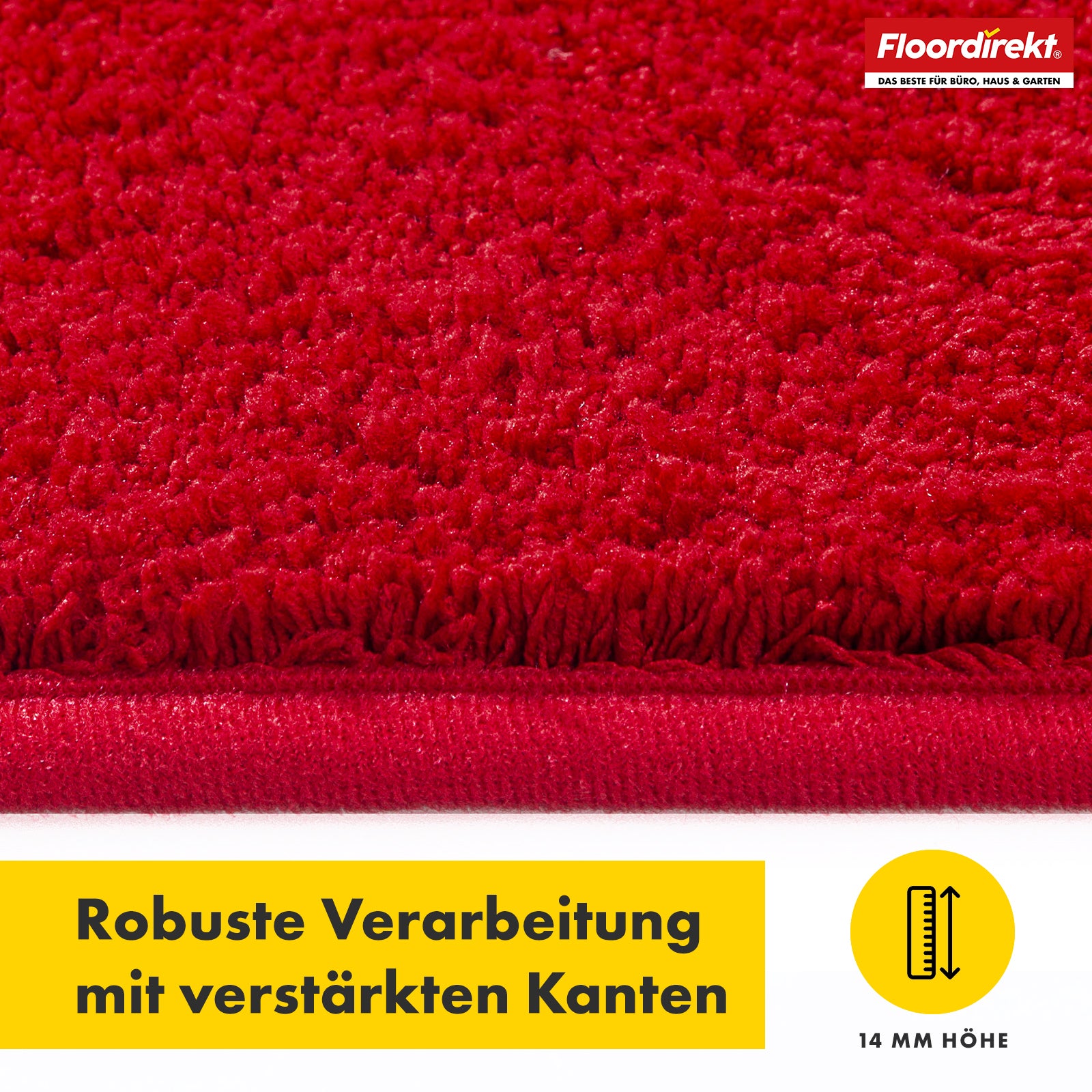 Dirt-trapping mat | Nasa | Soft, water-absorbent polyester doormat with non-slip backing | Various colours and sizes