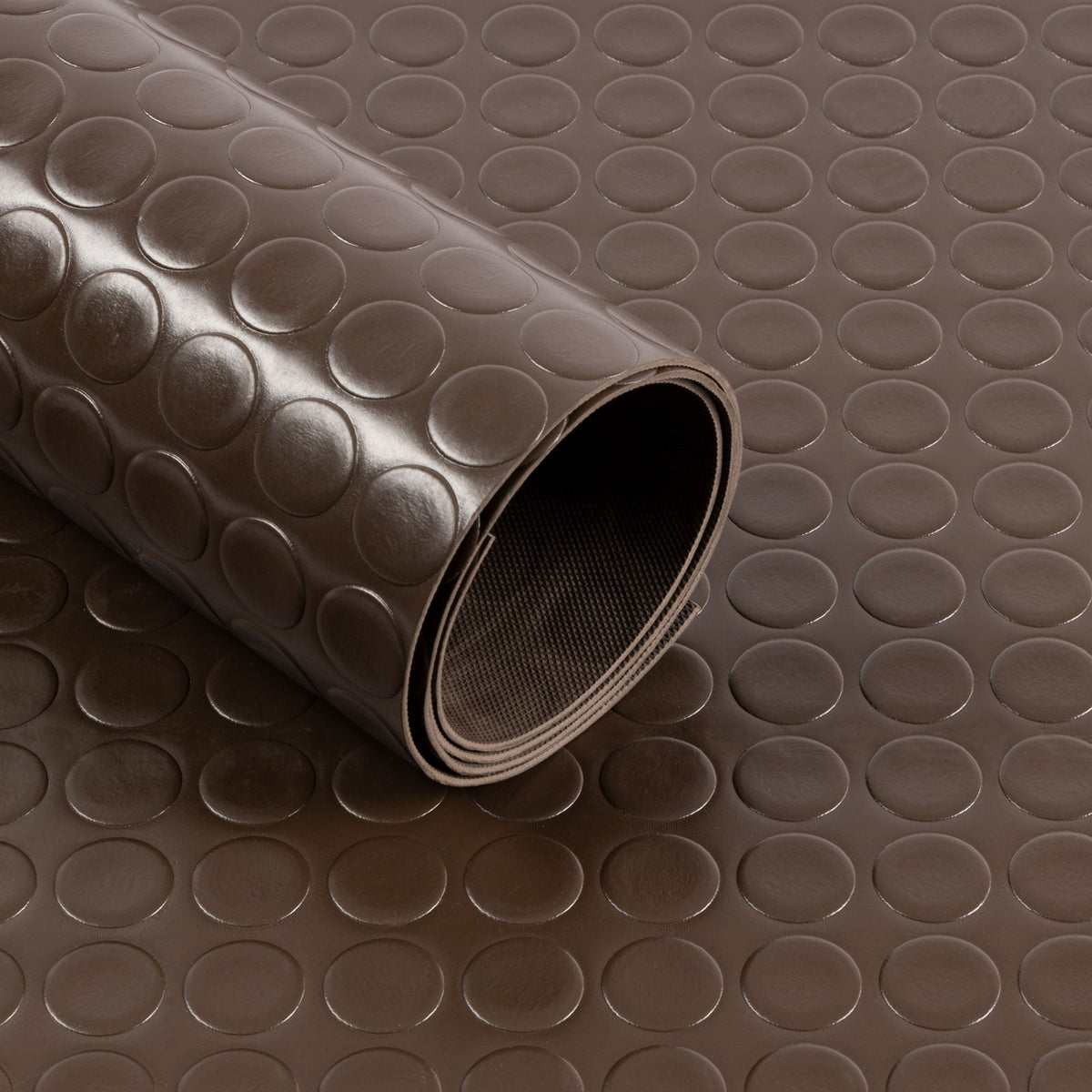 ✂ PVC Vinyl Flooring | Circular Studded | Various Colours | Thickness: 2 mm