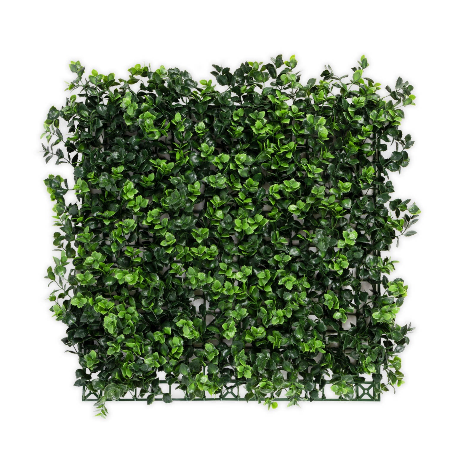 Artificial Plant Tile Pachysandra Plant Tiles for Wall Mounting