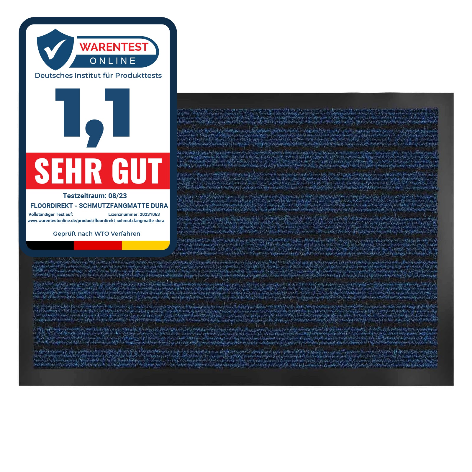 ✂ Heavy Duty Entrance Mat | Anti-slip Dirt Trapper Matting | Dura | Door Mat For Indoors & Outdoors