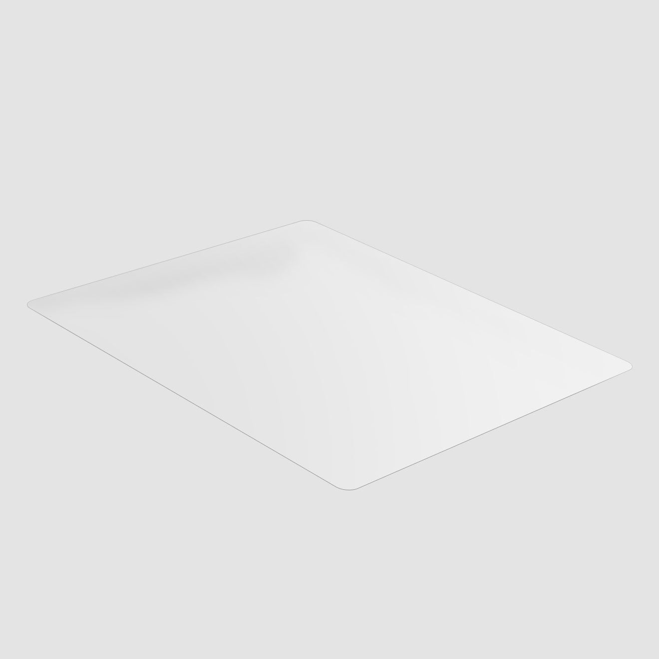 Gym Floor Mat | Fitness Excercise Equipment Underlay | Semi-transparent | Rectangular