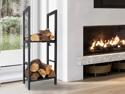 Firewood Storage Shelves